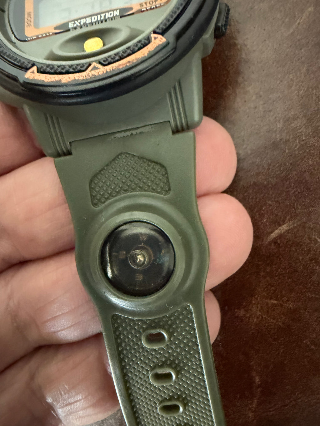 Vintage & Rare timex expedition "weather" indiglo digital watch M747 2