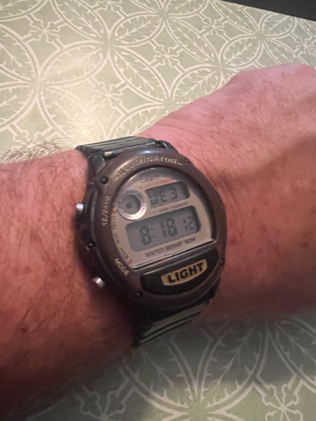 Casio men’s 90’s digital watch W-89H