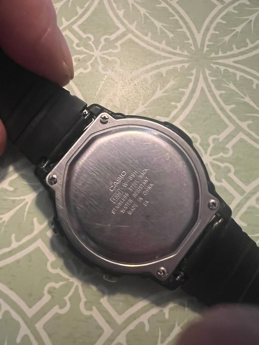 Casio men’s 90’s digital watch W-89H