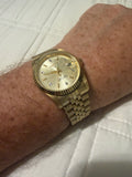 Men’s vintage Croton automatic diver on original jubilee bracelet