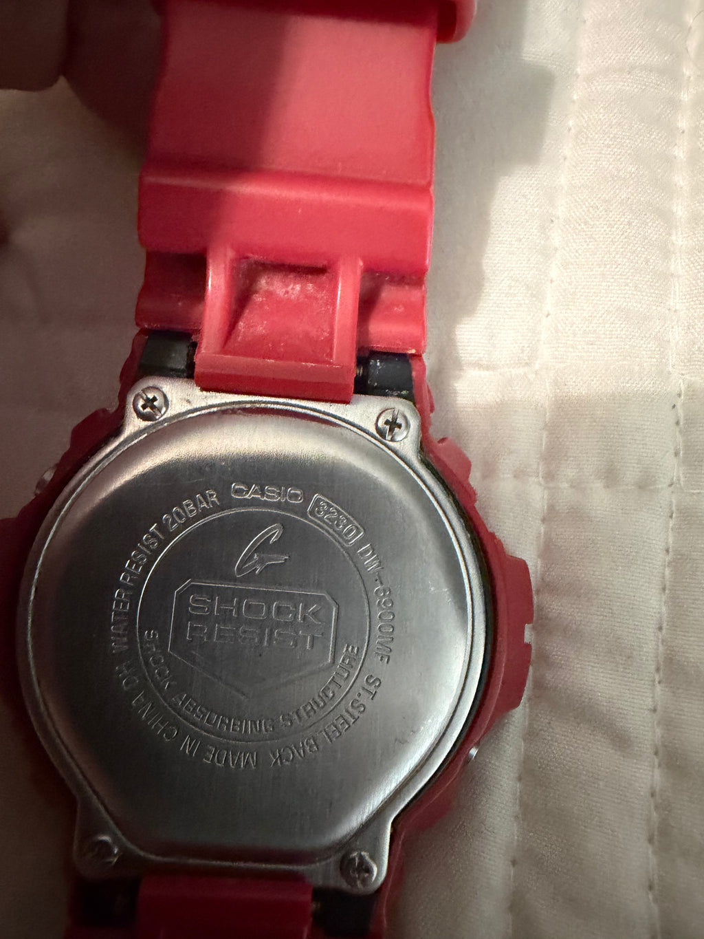 Casio G-Shock DW-6900MF Watch Men 50mm Red Crazy Color Alarm Chrono Digi NewBatt