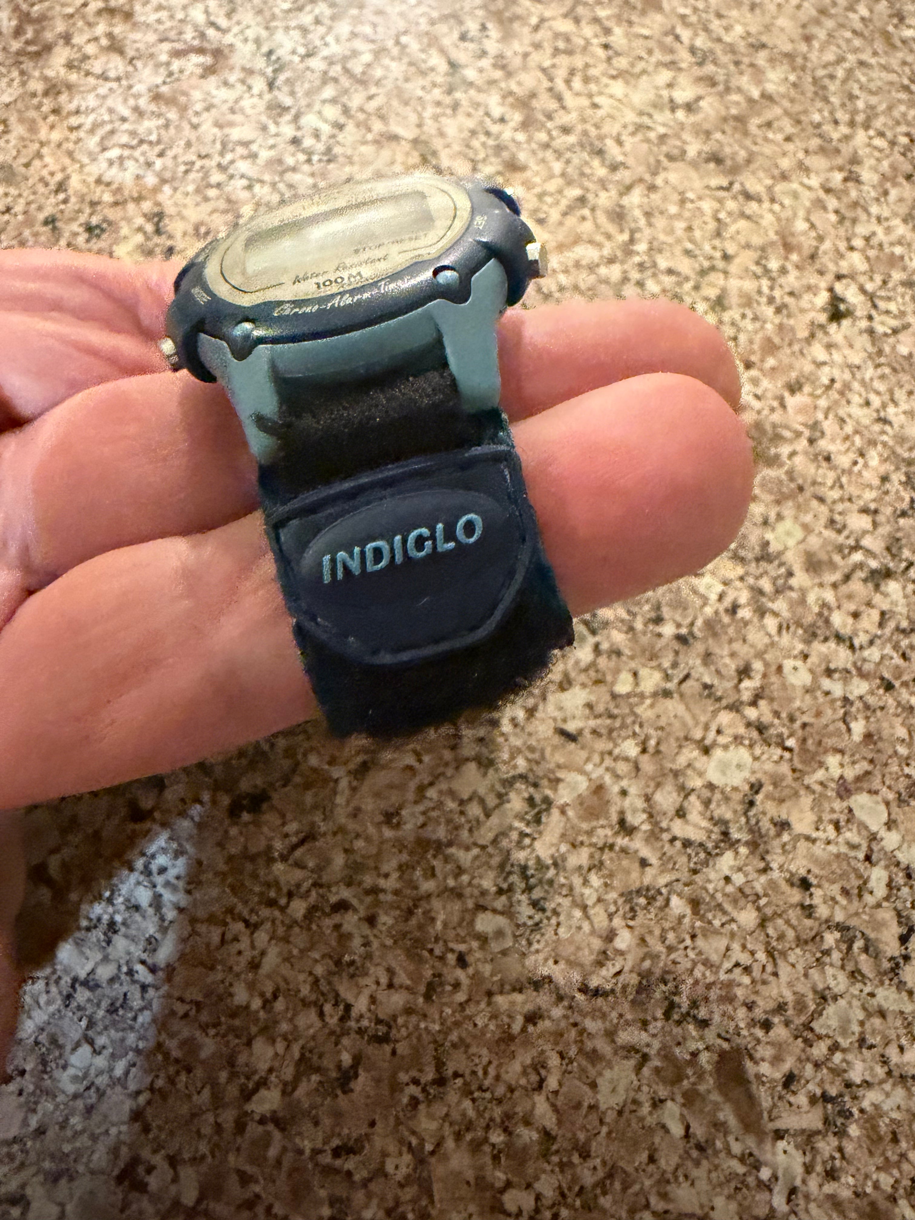 Vintage Timex Expedition Ladies Digital Watch Indiglo 100M New Battery Runs Great