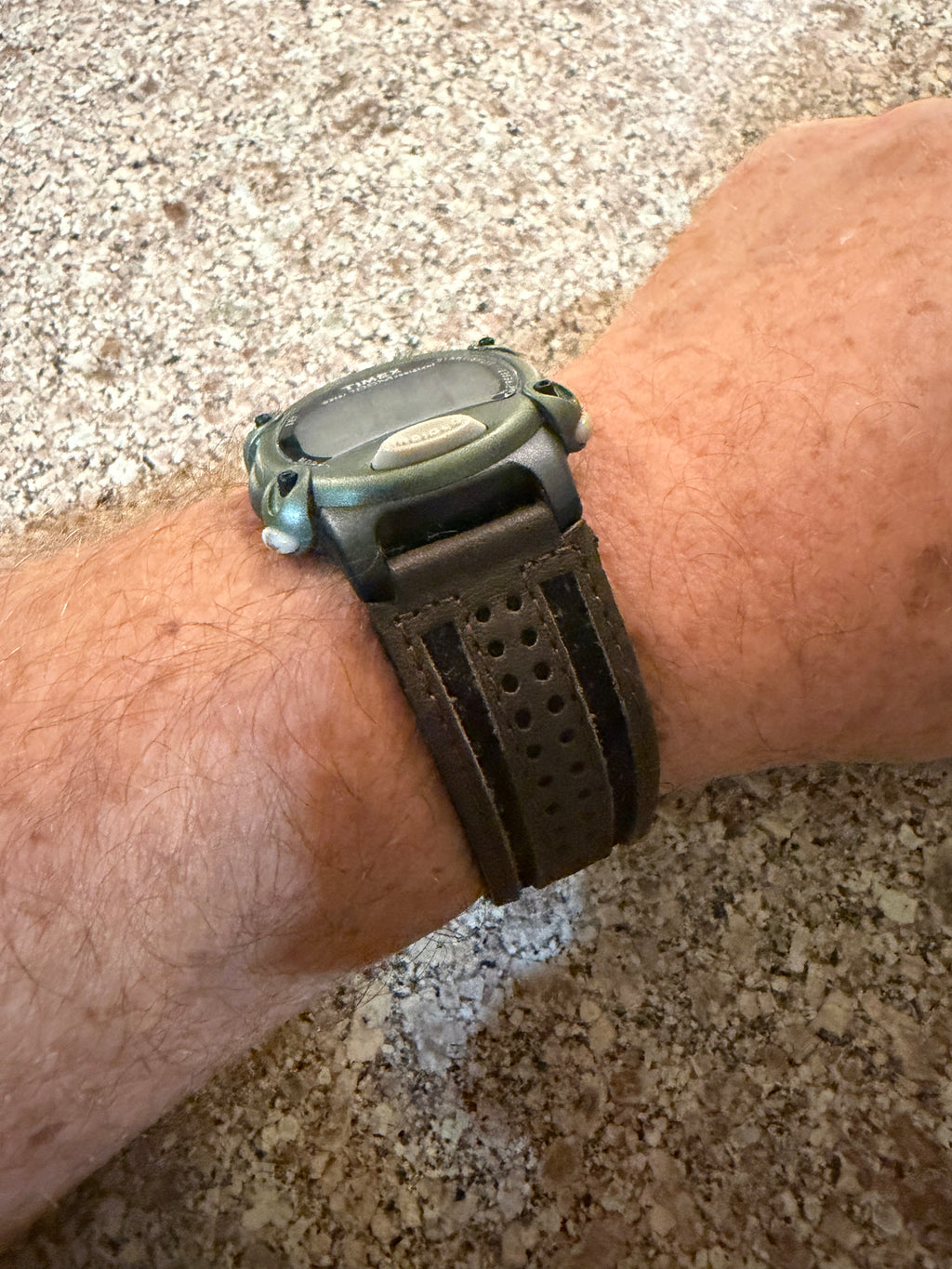 Timex Expedition 866 M0 Digital Watch NEW BATTERY Indiglo 100M Works Great