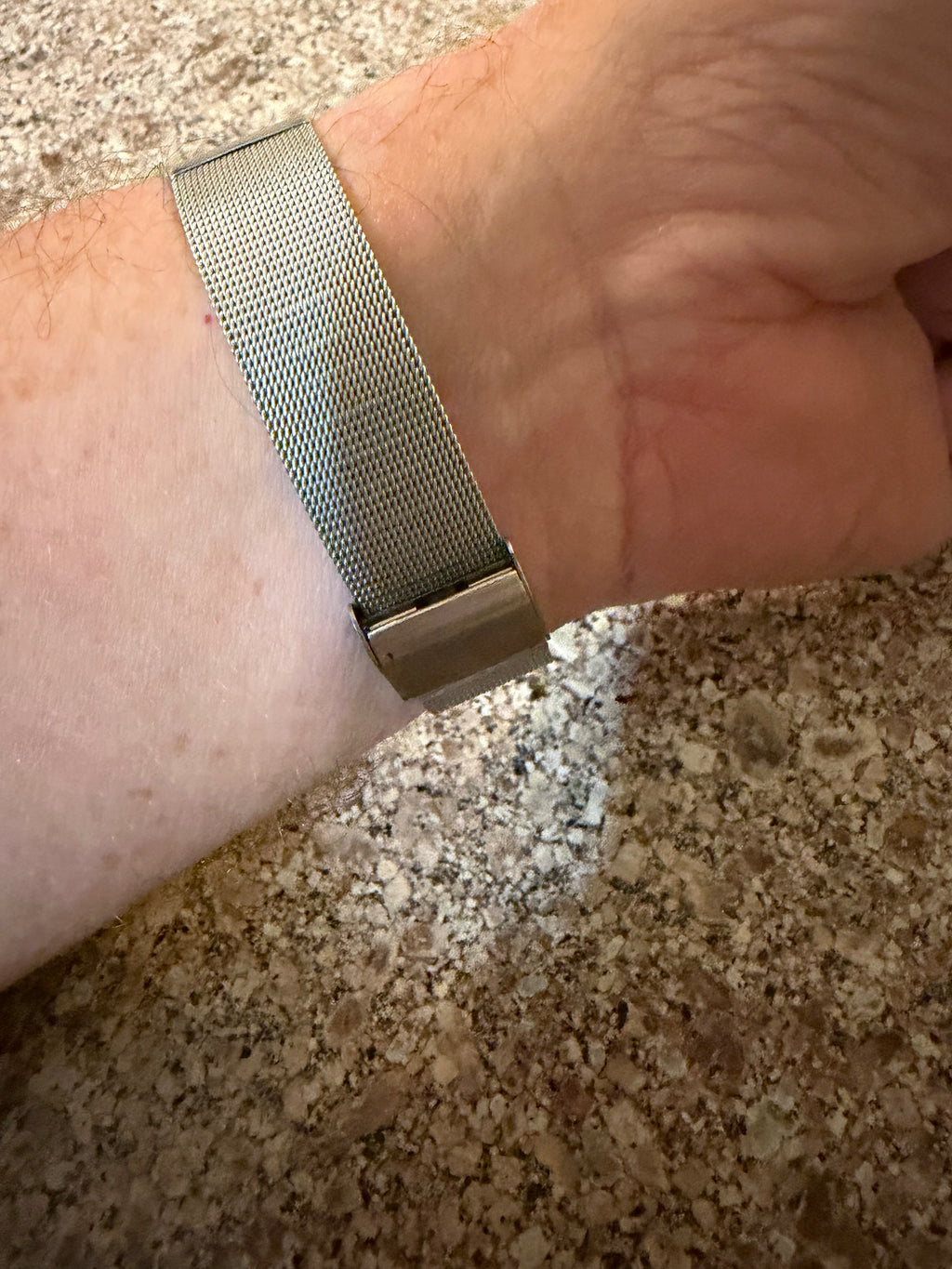 Vintage Heineken Beer Promo Watch Stainless Mesh Band NEW BATTERY Runs Great