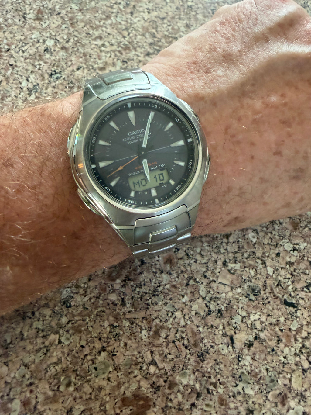 Casio Wave Ceptor WVA-430J 3311 Atomic Analog Digital Watch  New Bat. Full Links