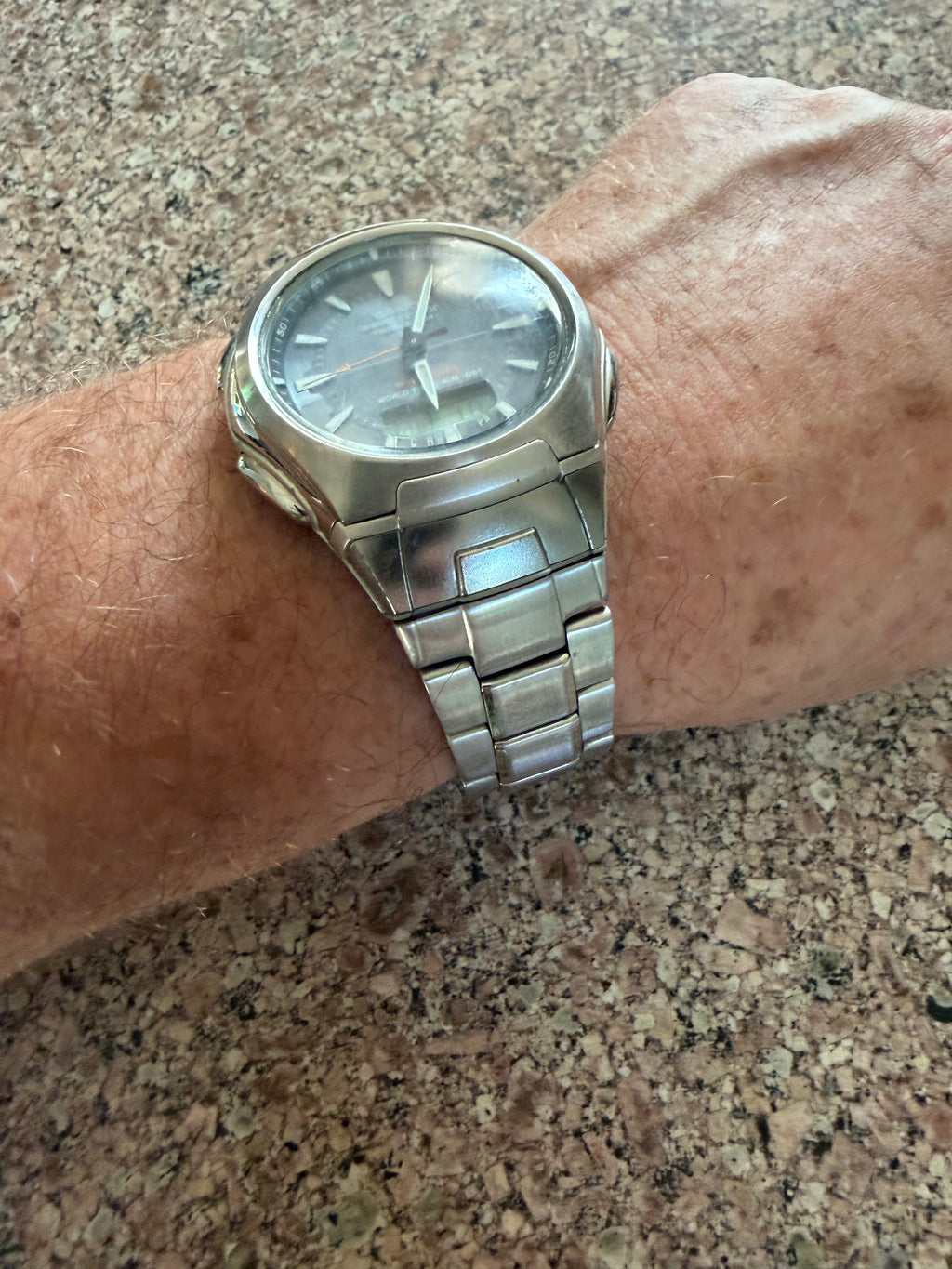 Casio Wave Ceptor WVA-430J 3311 Atomic Analog Digital Watch  New Bat. Full Links