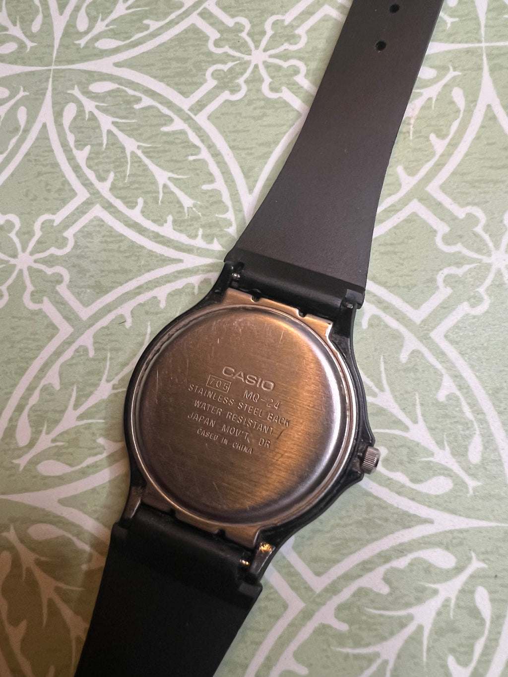 Casio vintage MQ-24 men’s watch. New battery