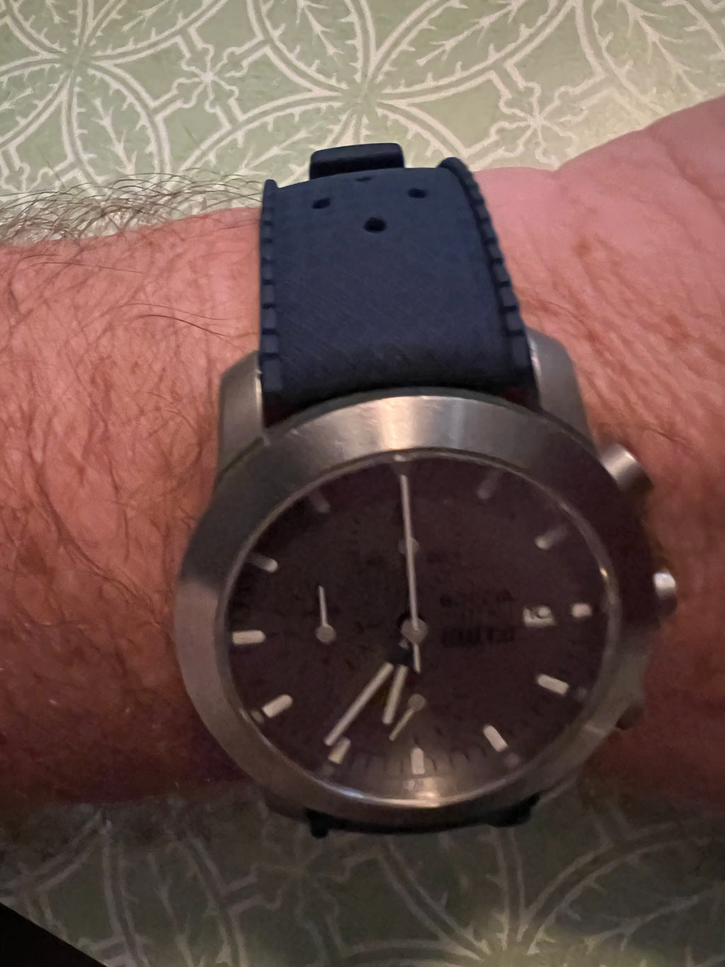 Boccia Titanium Sapphire Crystal OUTSIDE Men's Watch - Chronograph Field Watch