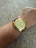 Men’s MK-8077 gold tone watch