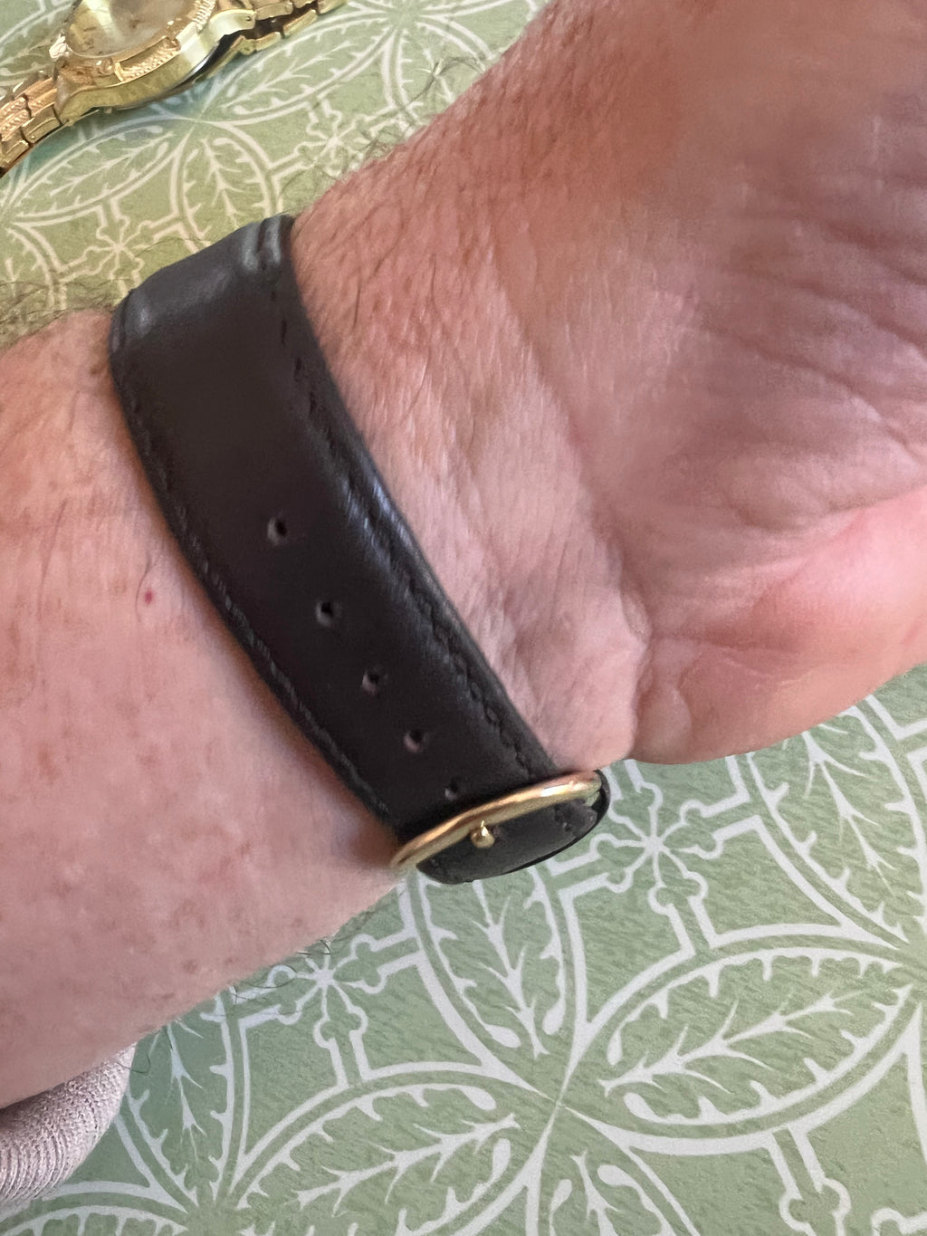 Vintage men’s Armitron tank watch.