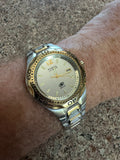 Fossil AM-3424 men’s two tone watch