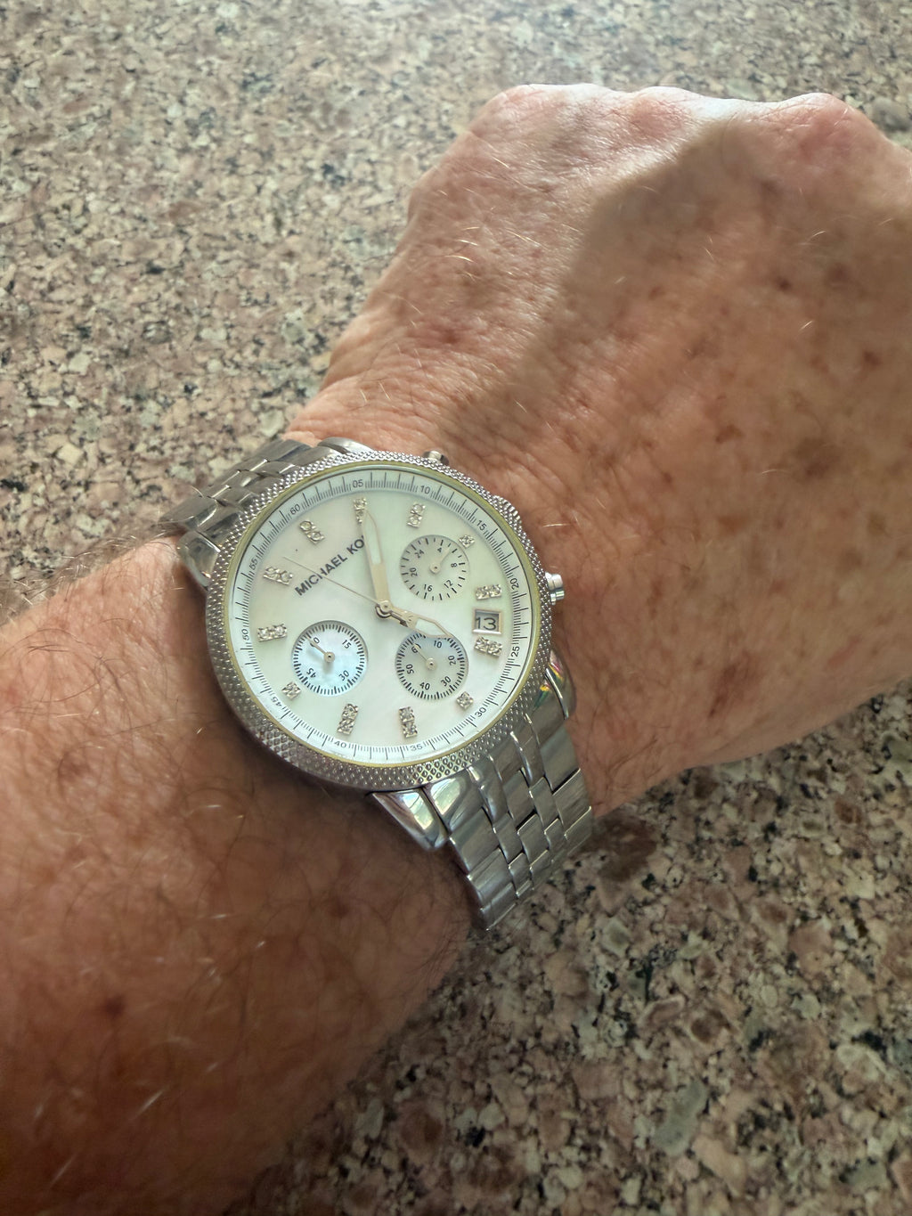 Michael Kors MK5020 Silver Stainless Steel Chronograph Quartz Watch