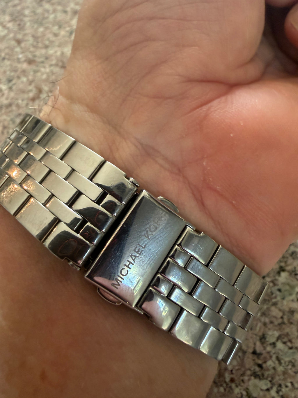 Michael Kors MK5020 Silver Stainless Steel Chronograph Quartz Watch