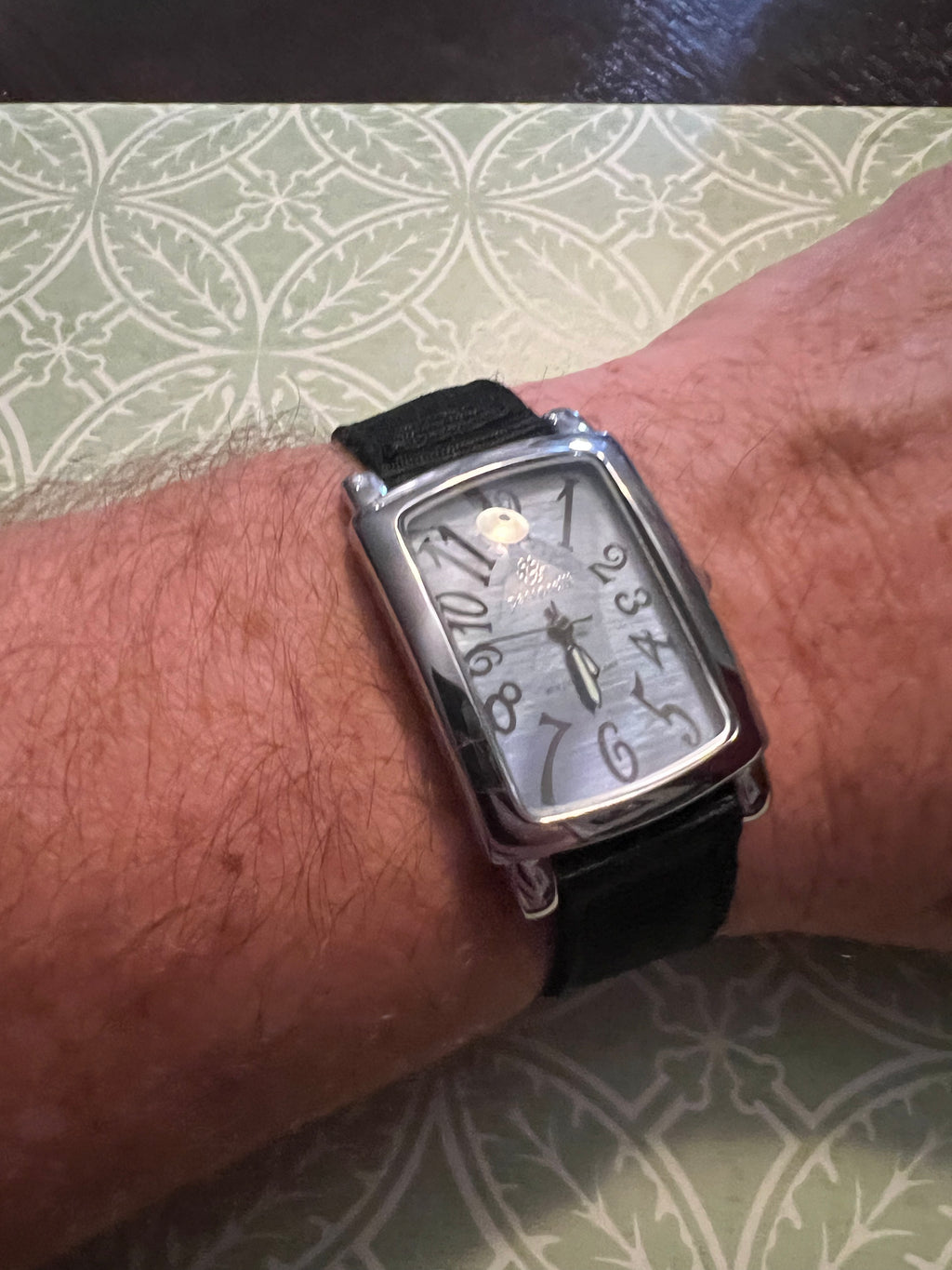 Men’s Pastorelli by Invicta blue dial tank watch