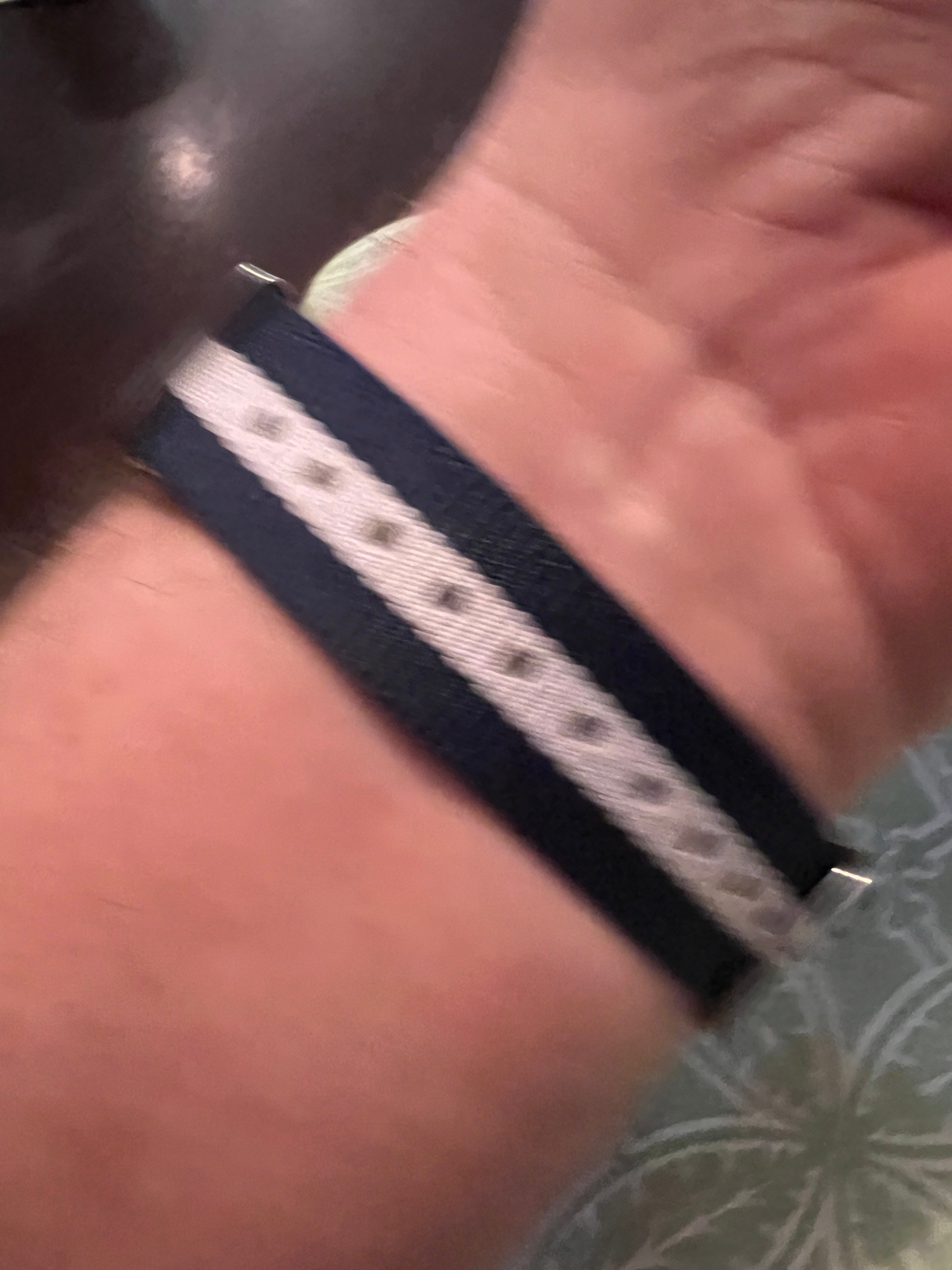 2001 men’s Polo watch. Rotating bezel, nato strap, new battery