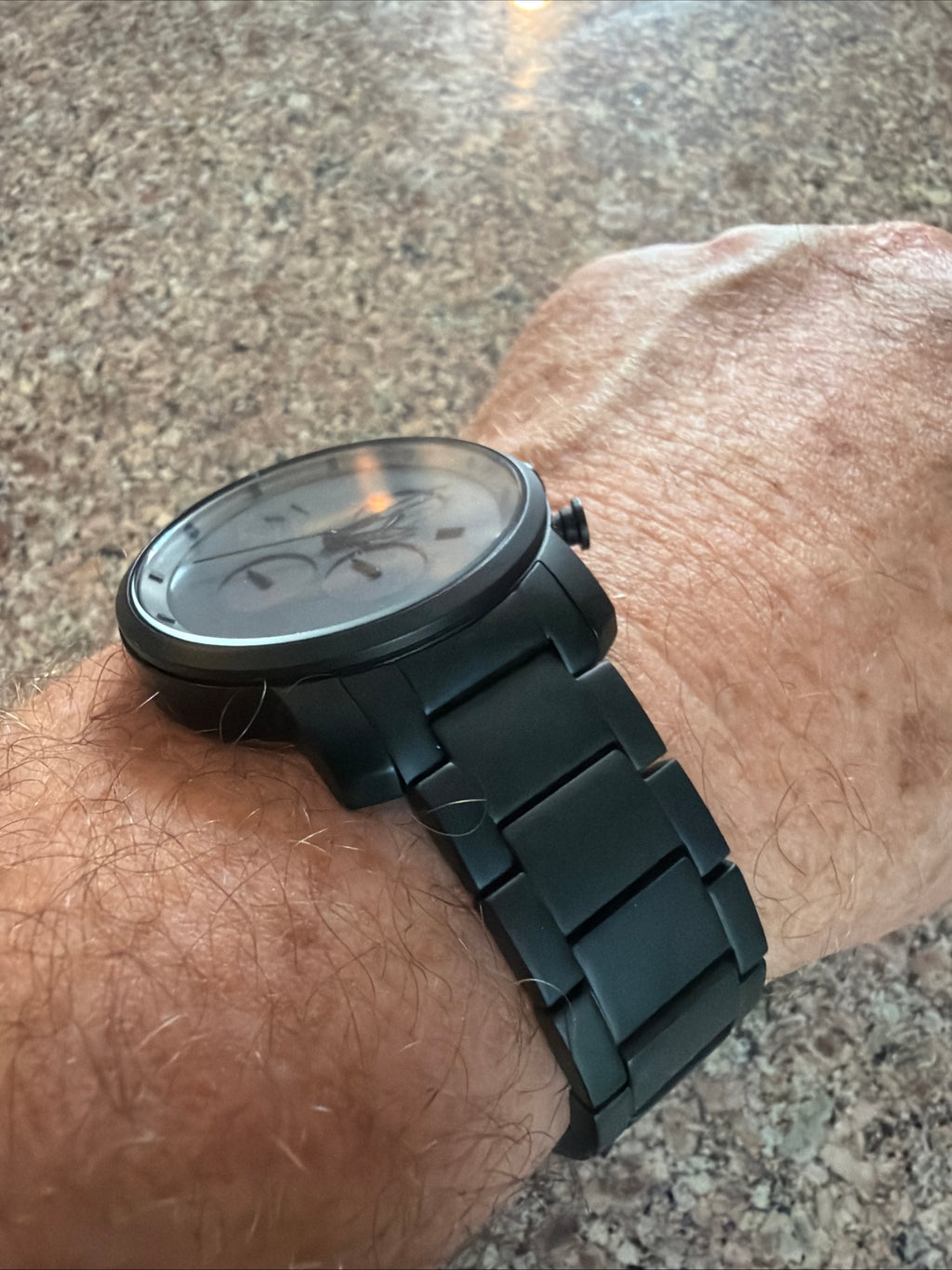MVMT 5ATM B17 316L  Blackout Tactical Chrono watch