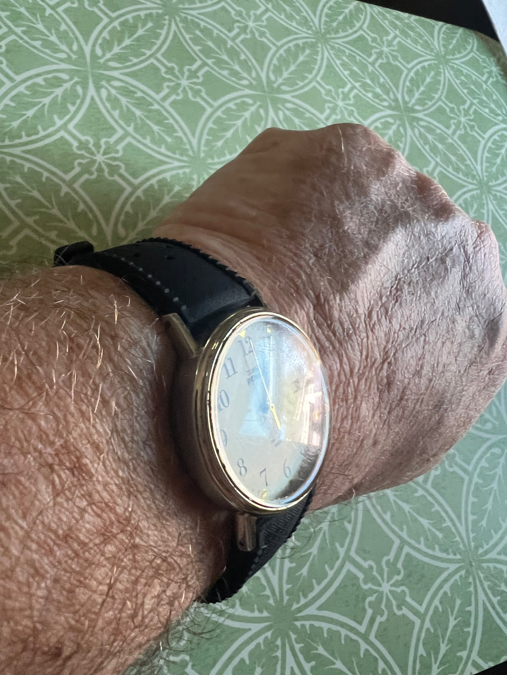 Men’s vintage Timex Indiglo Watch new battery Tropic strap