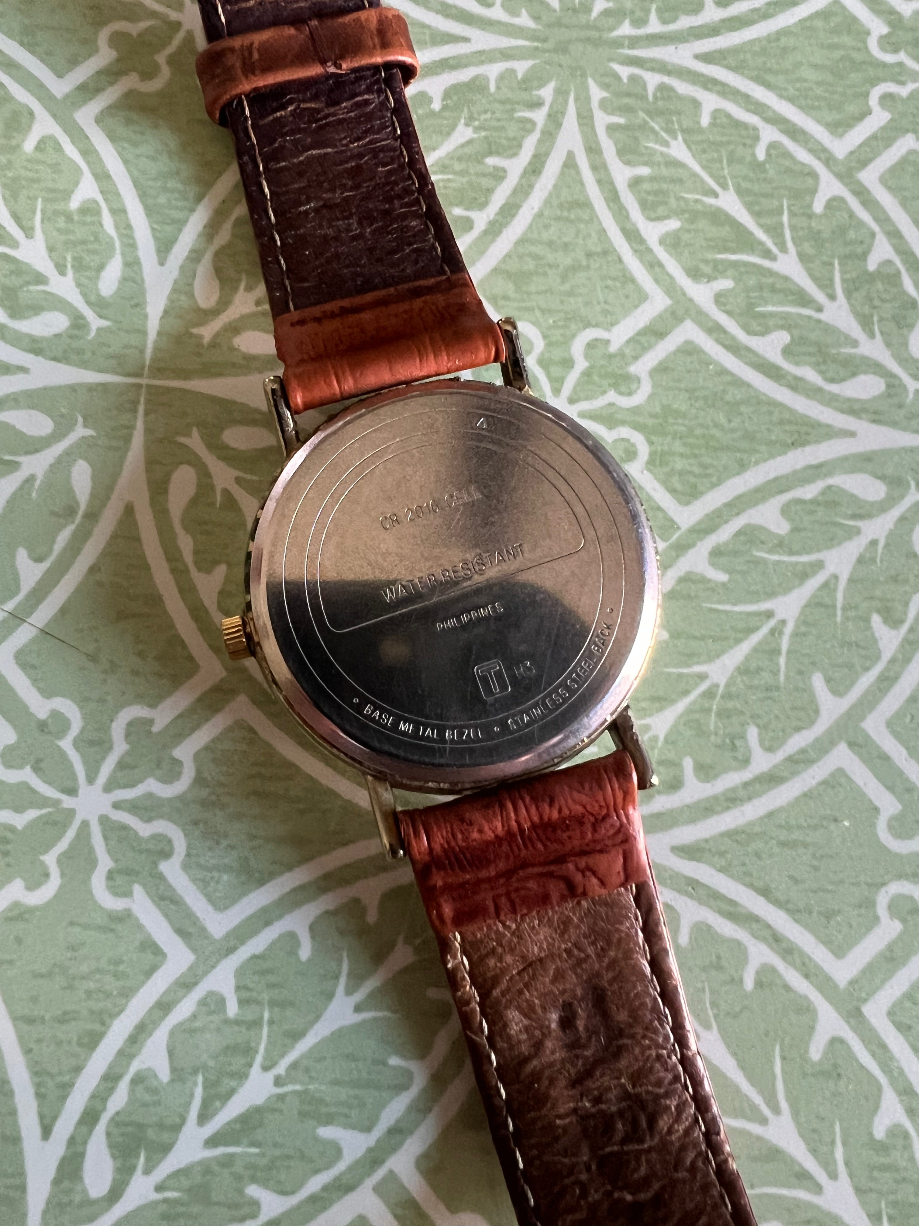 Men’s vintage Acqua dress watch