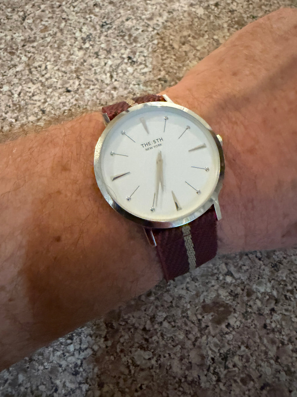 The 5th New York Limited Edition 1 of 500 Men’s Quartz Watch 5ATM NATO Strap