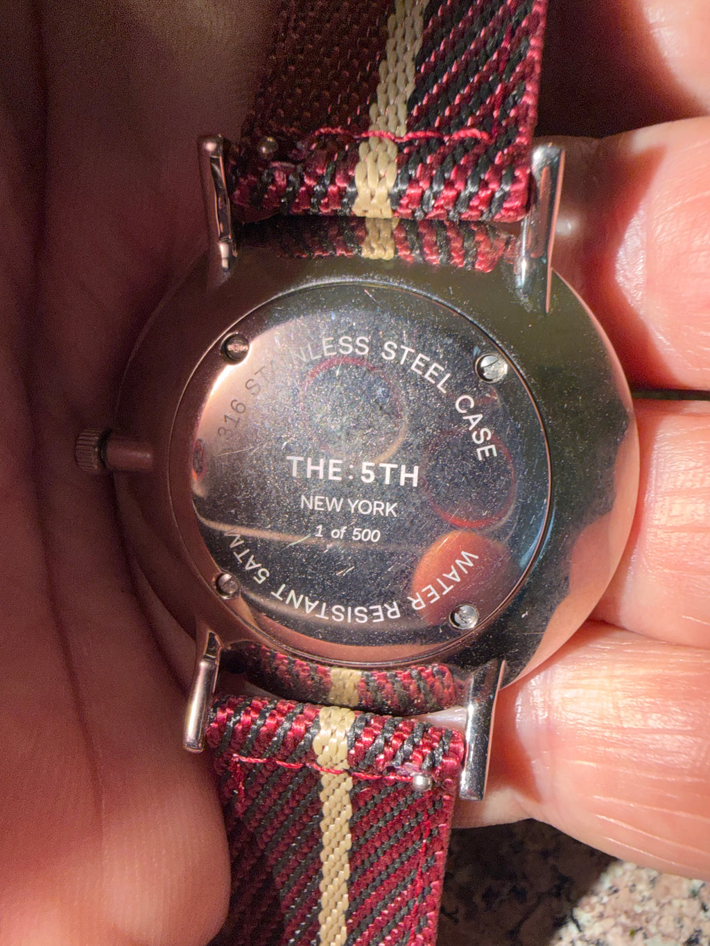 The 5th New York Limited Edition 1 of 500 Men’s Quartz Watch 5ATM NATO Strap