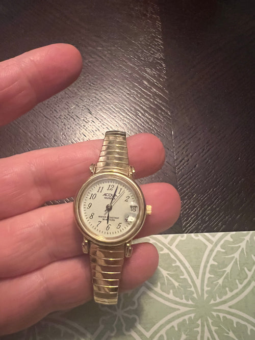 Acqua Women's Gold-Tone Quartz Watch