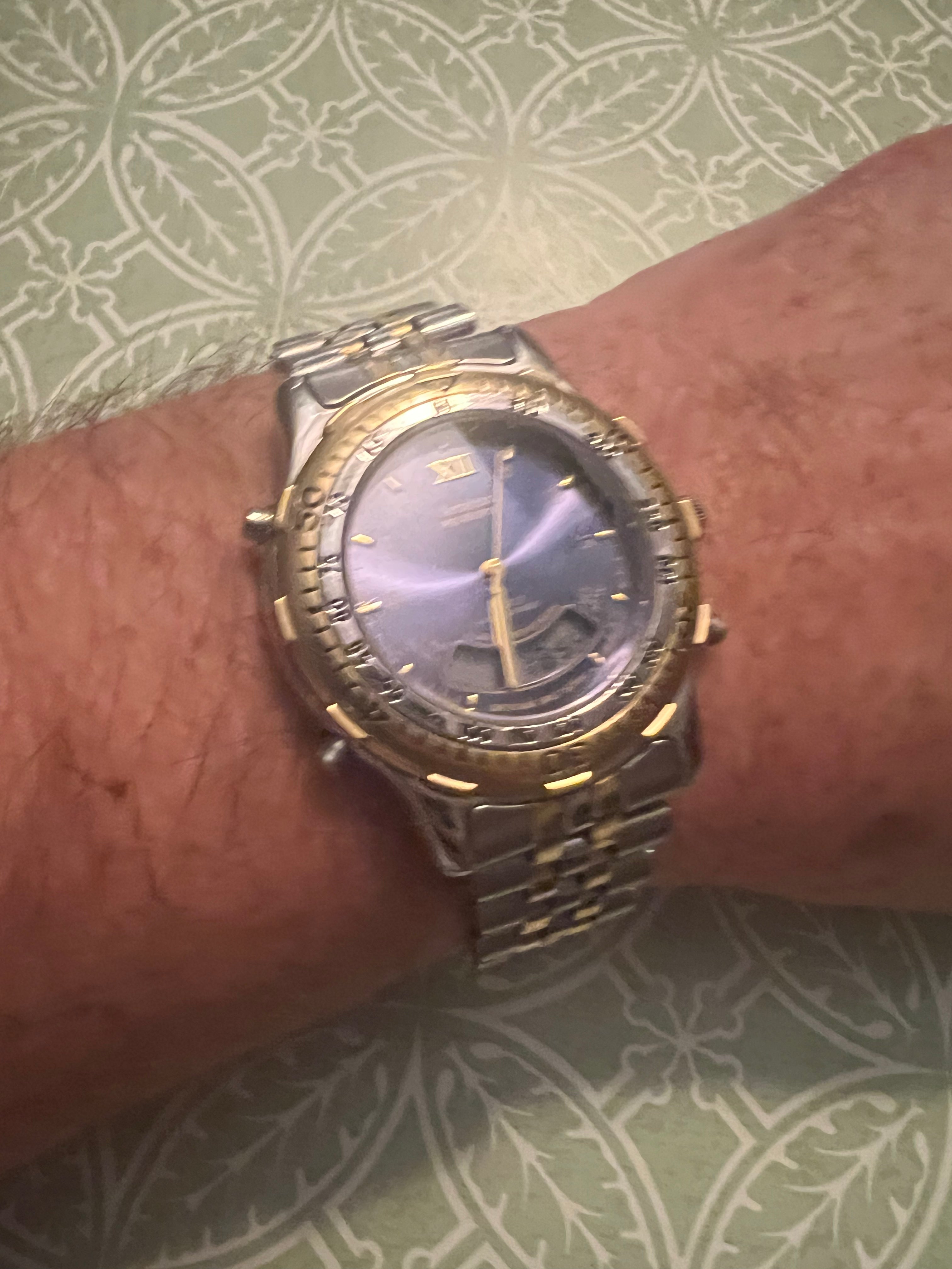 Armitron Pro-All-Sport 20/2803P  Men's Watch 40mm New Battery. Full Links