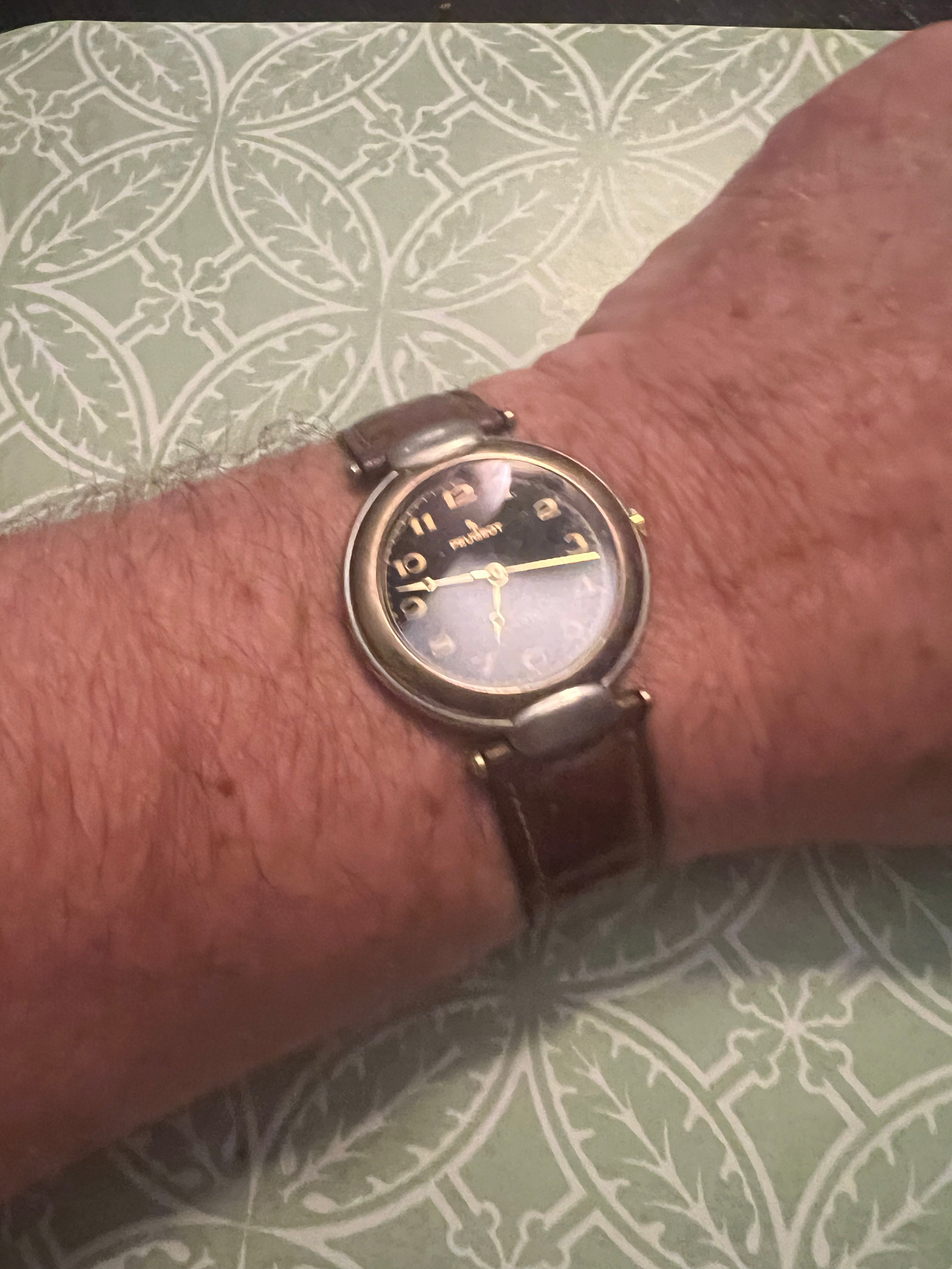 Men’s vintage Peugeot M362 watch. Runs great