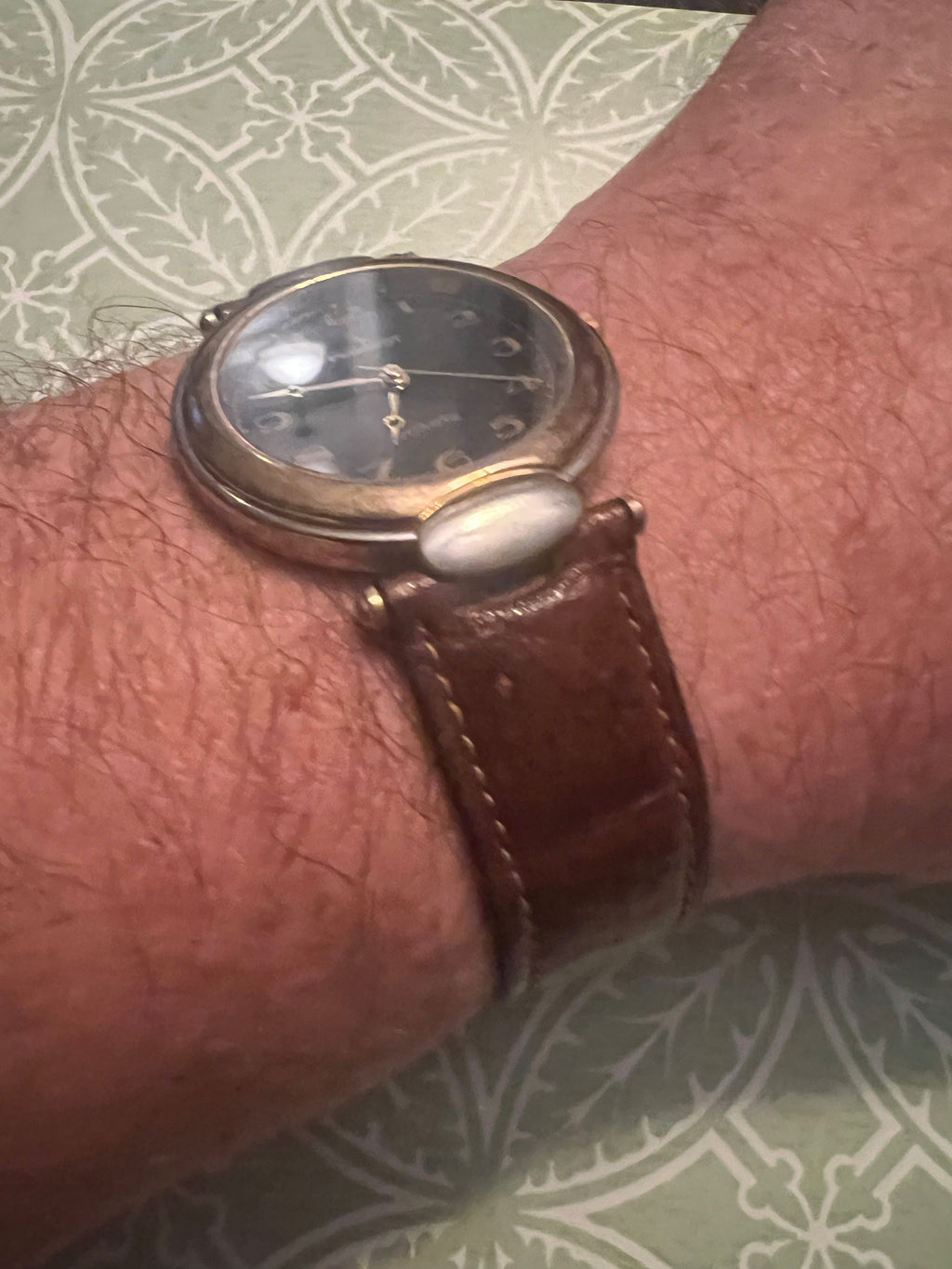 Men’s vintage Peugeot M362 watch. Runs great