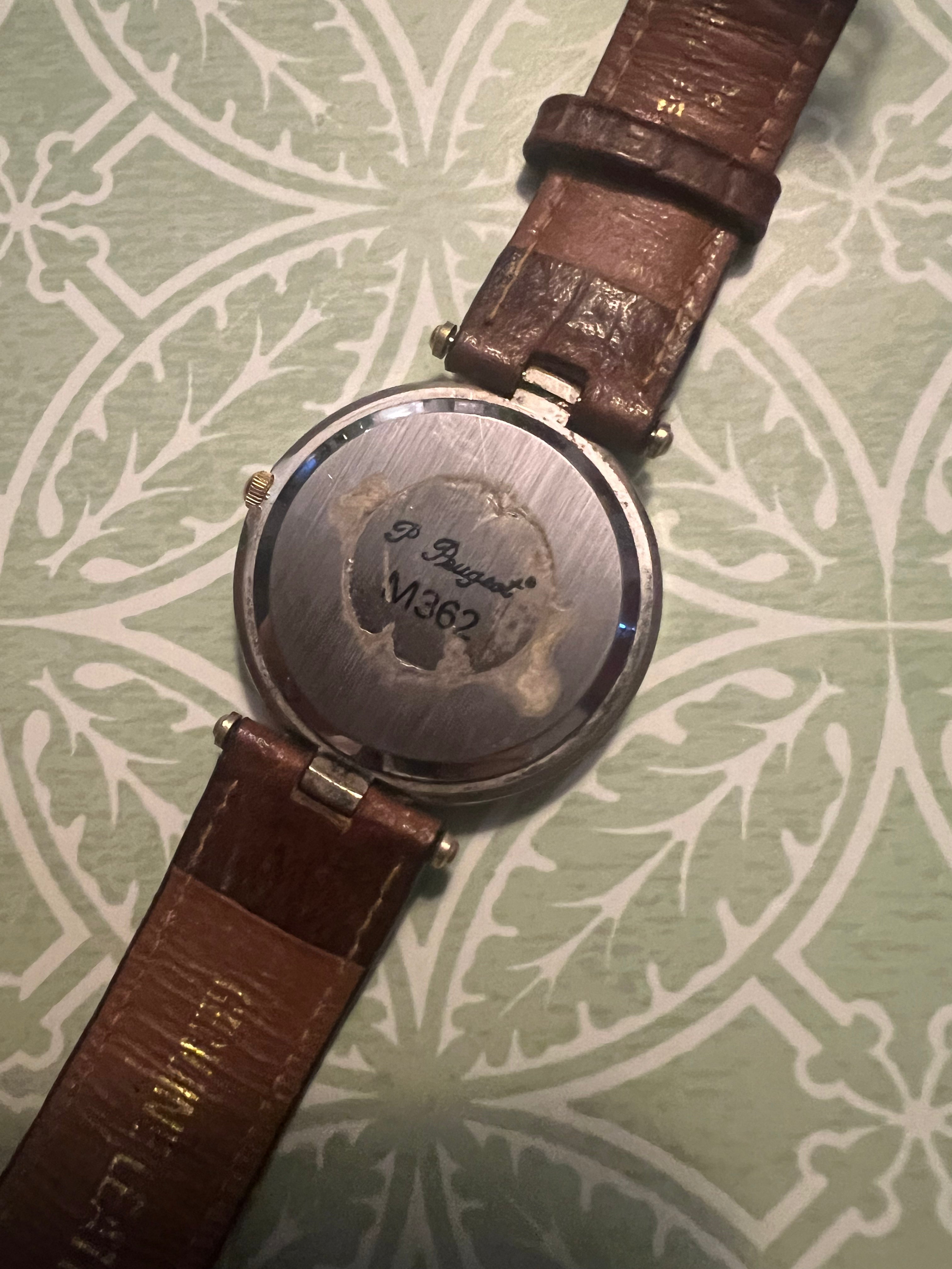 Men’s vintage Peugeot M362 watch. Runs great