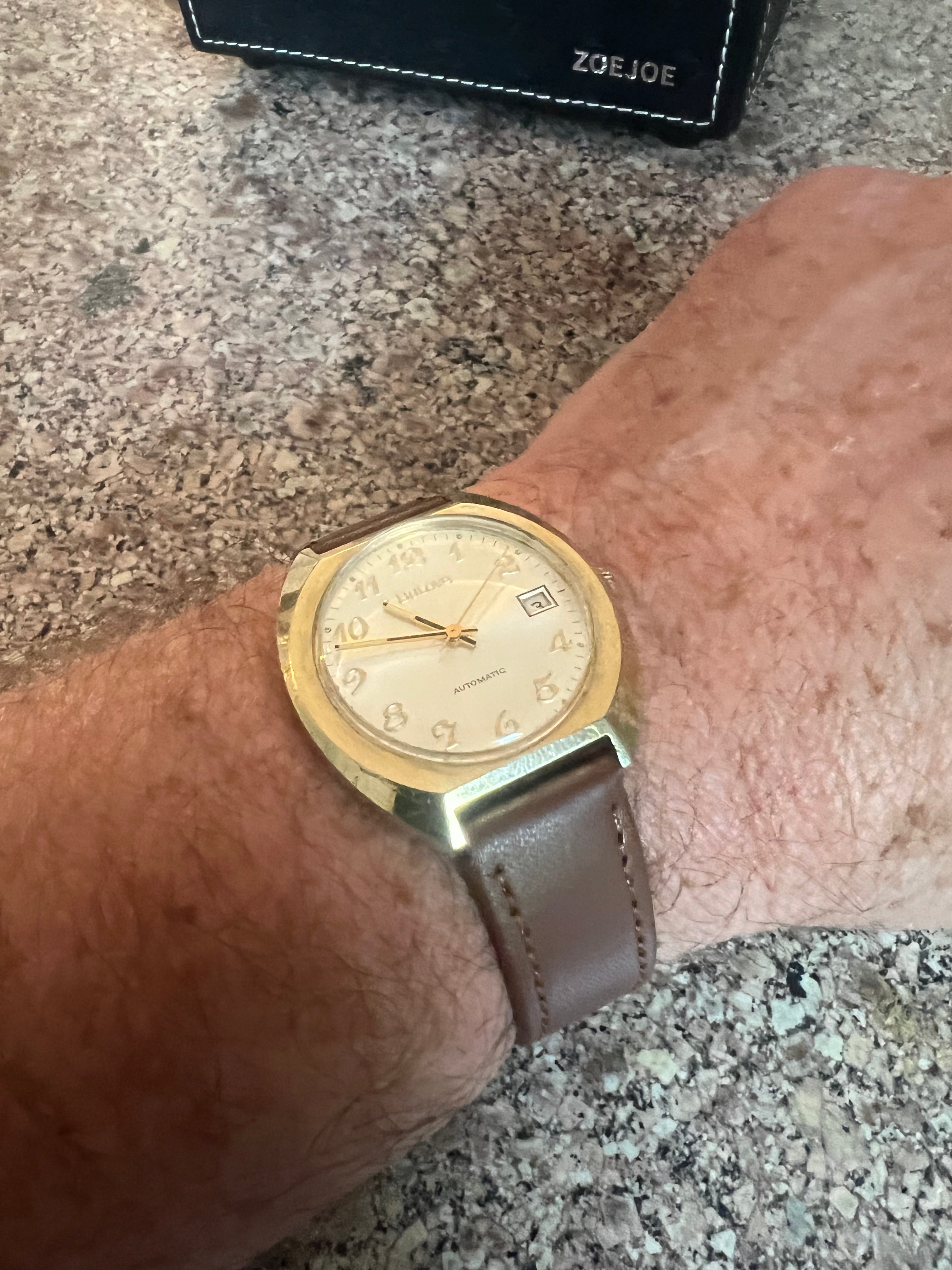 Men’s vintage Bulova N5 automatic watch. Serviced and running perfectly