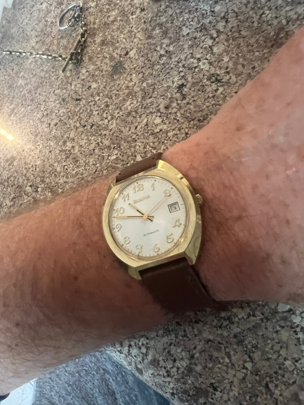 Men’s vintage Bulova N5 automatic watch. Serviced and running perfectly