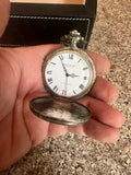 Vintage men’s Andre Rivalle 17-jewel Swiss pocket watch. Runs perfectly