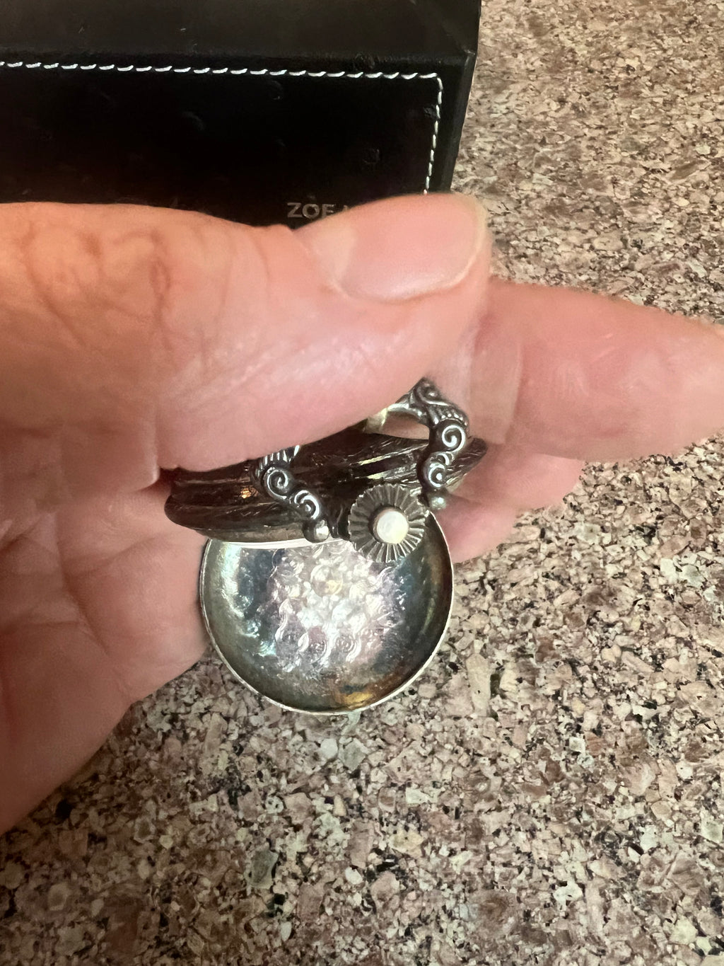 Vintage men’s Andre Rivalle 17-jewel Swiss pocket watch. Runs perfectly