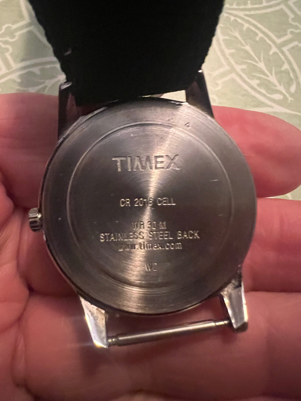 Men’s 90’s Timex Indiglo field watch new battery, crystal, and nato strap