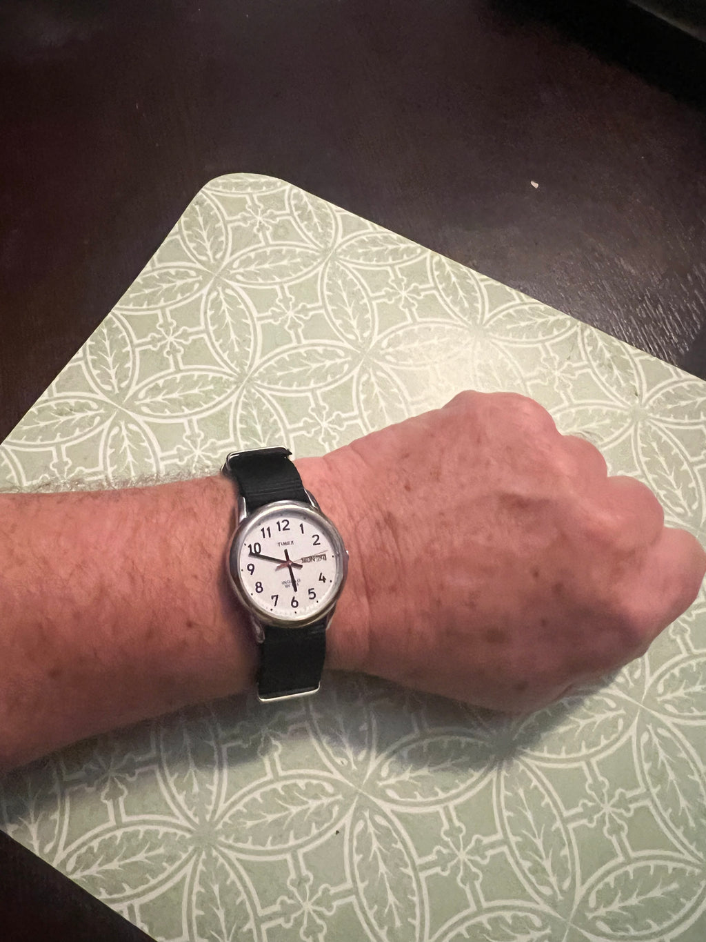 Men’s 90’s Timex Indiglo field watch new battery, crystal, and nato strap