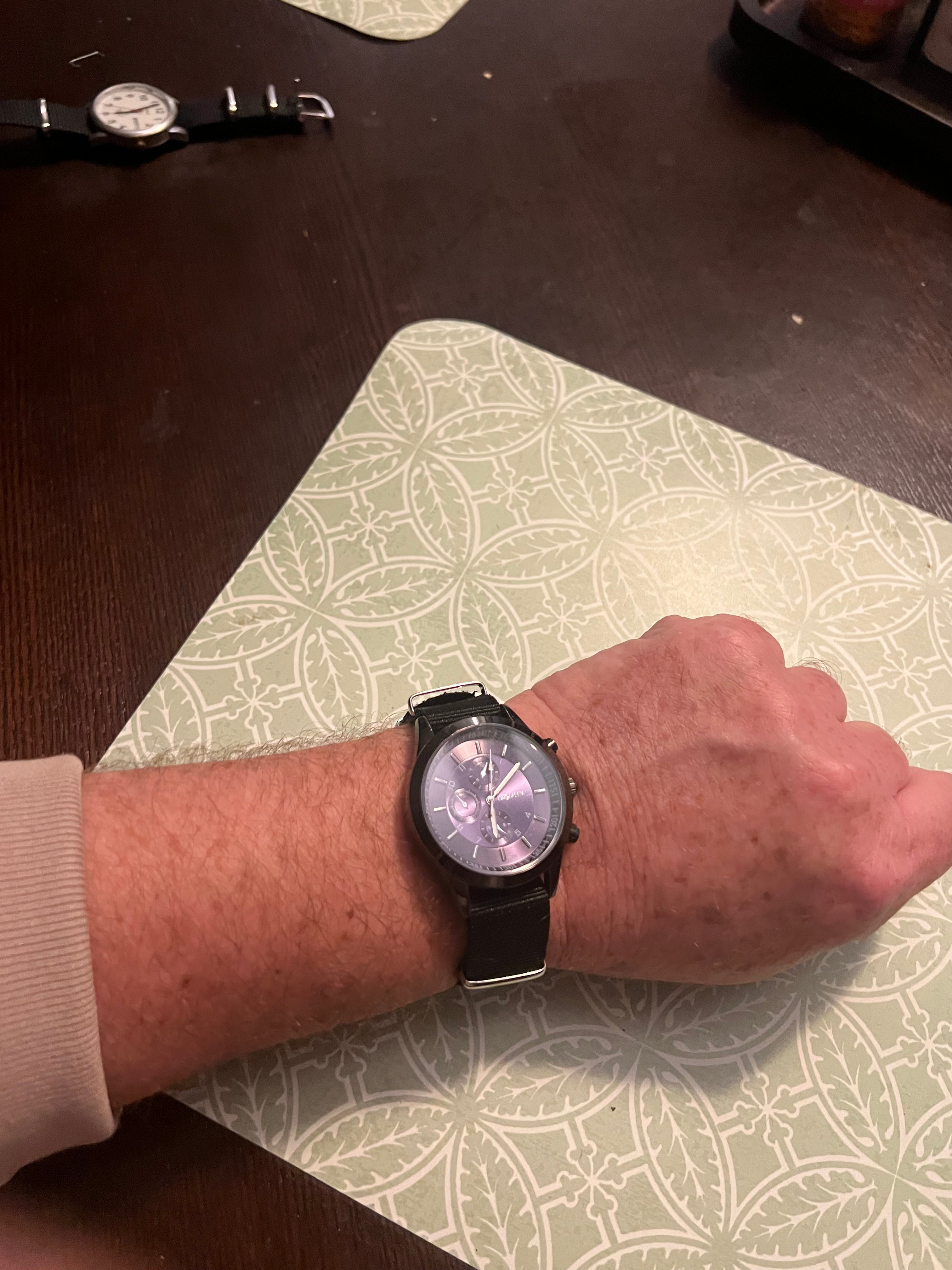 Men’s Lagmeey 5308 watch on nato strap