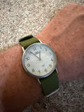 Vintage men’s Timex field watch. NATO strap.