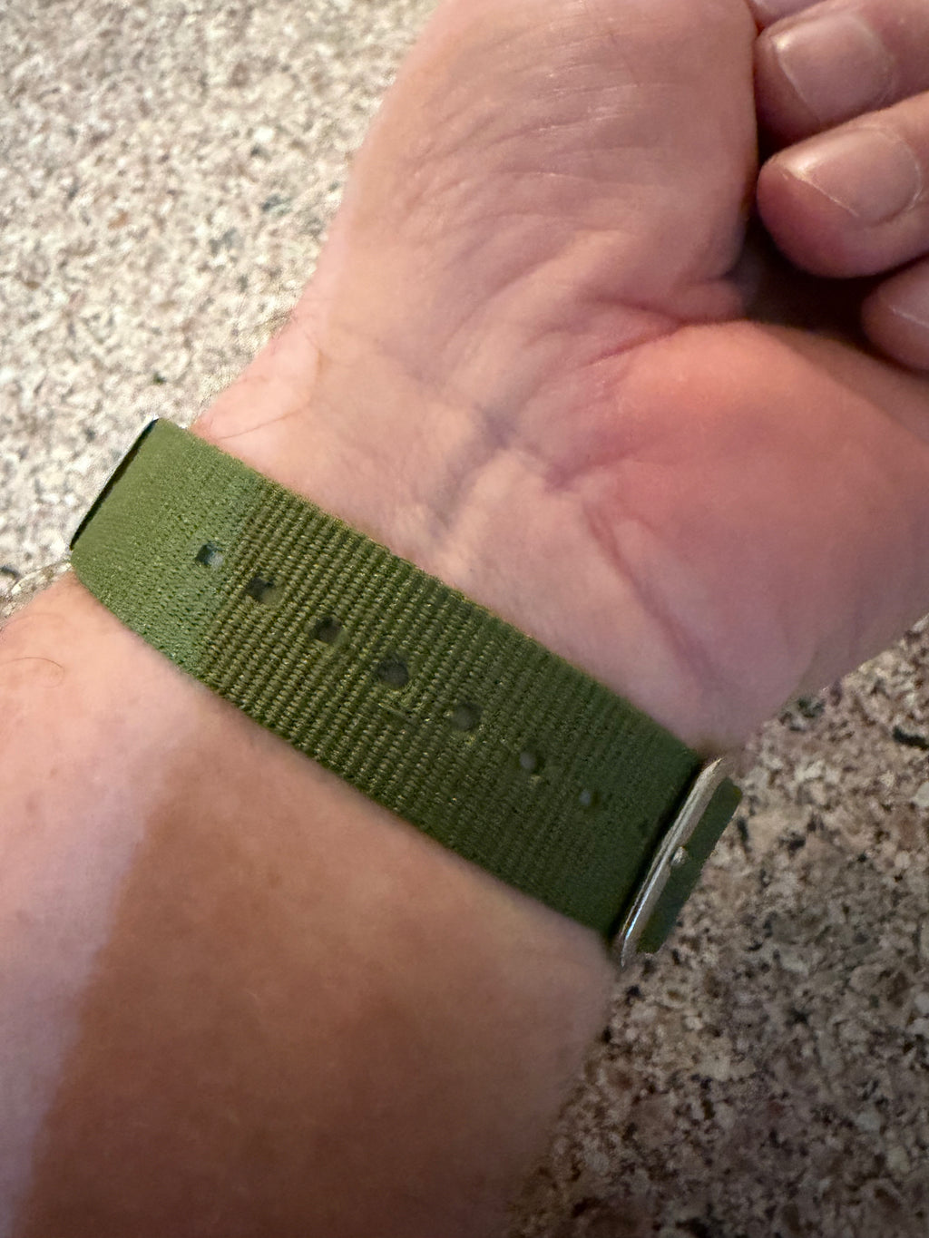 Vintage men’s Timex field watch. NATO strap.