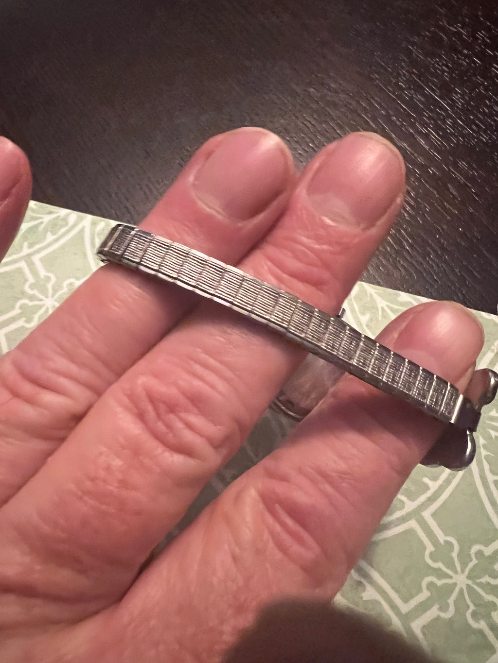 Ladies vintage Bolivia watch with southwestern butterfly band