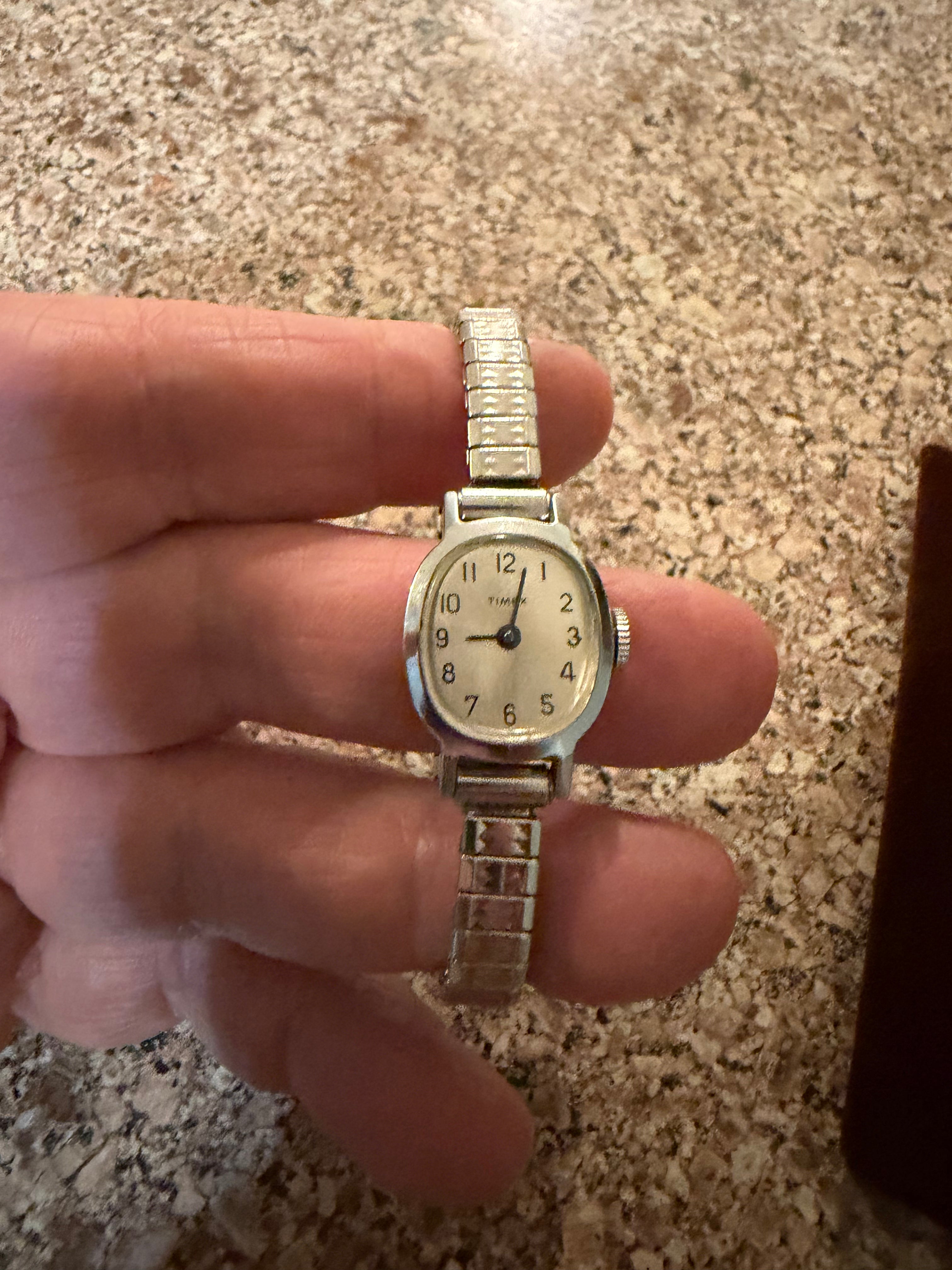 Vintage Dainty Timex Mechanical Ladies Watch