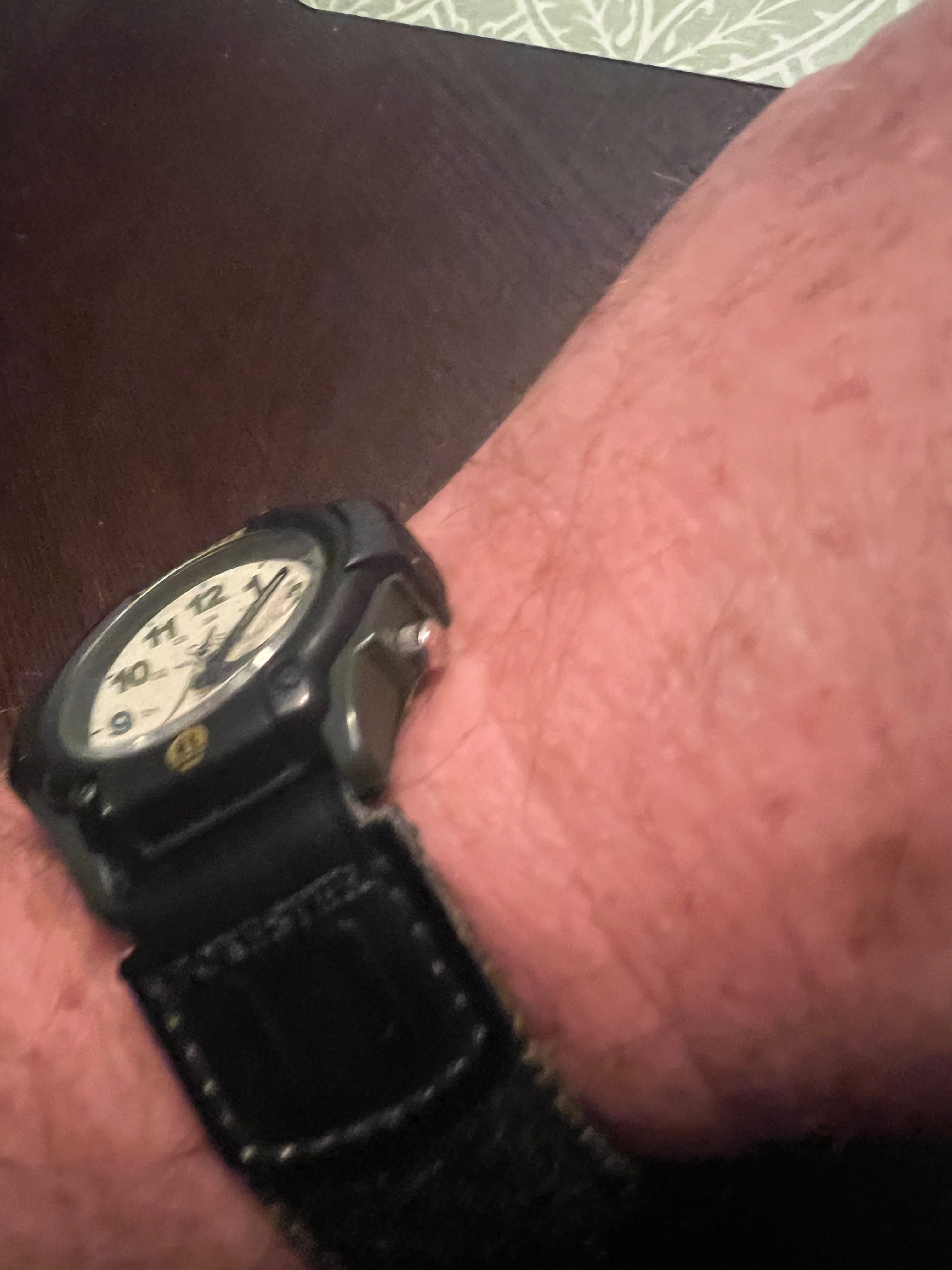 CASIO Forester 1999 FT-500 Nylon Strap Men's Watch New Battery Bright Glow 5170