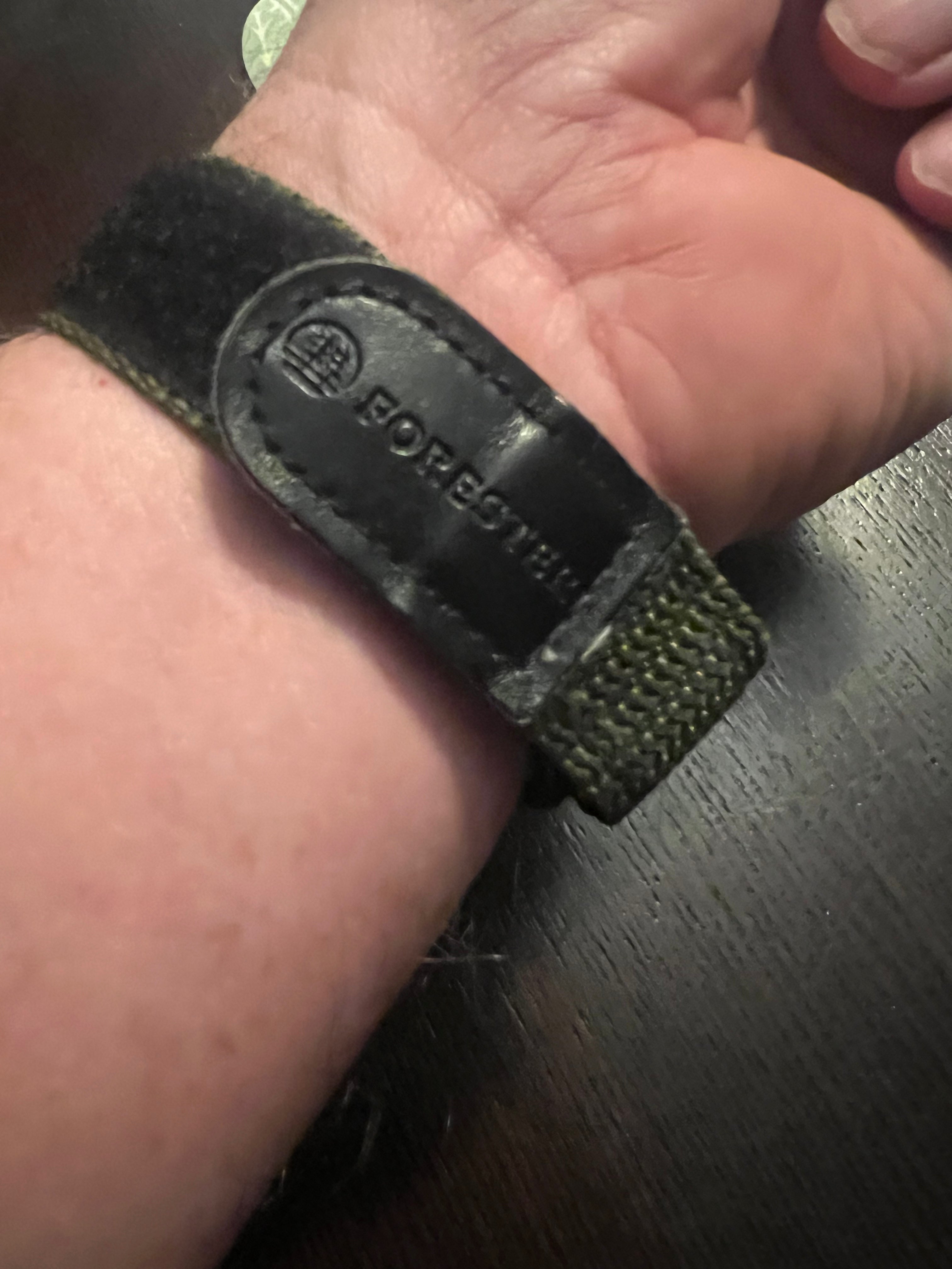 CASIO Forester 1999 FT-500 Nylon Strap Men's Watch New Battery Bright Glow 5170