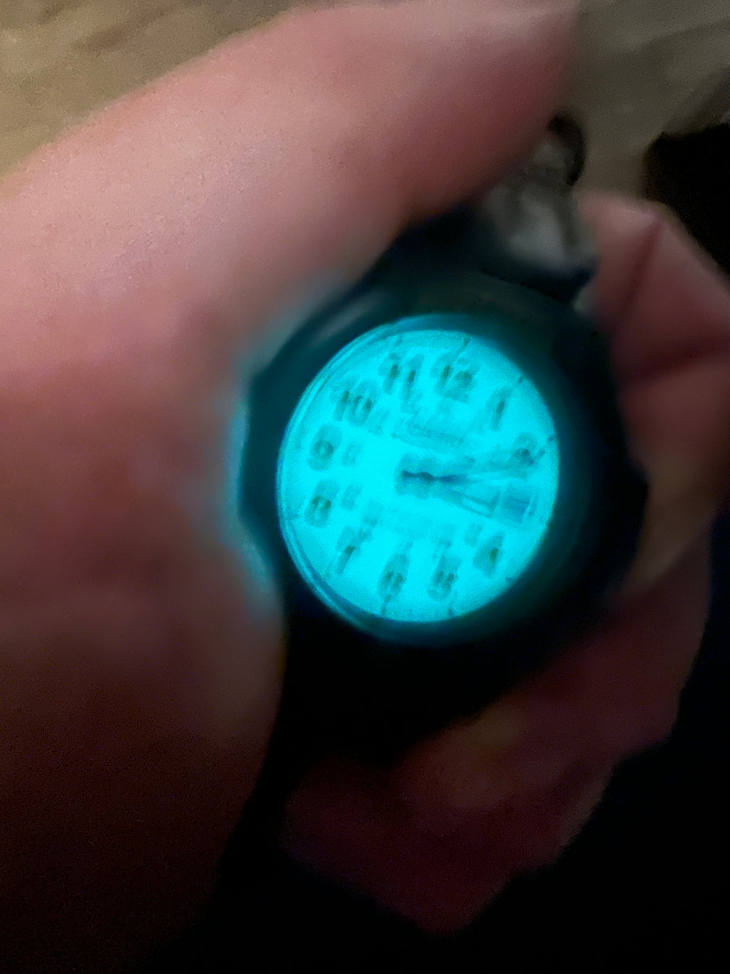 CASIO Forester 1999 FT-500 Nylon Strap Men's Watch New Battery Bright Glow 5170