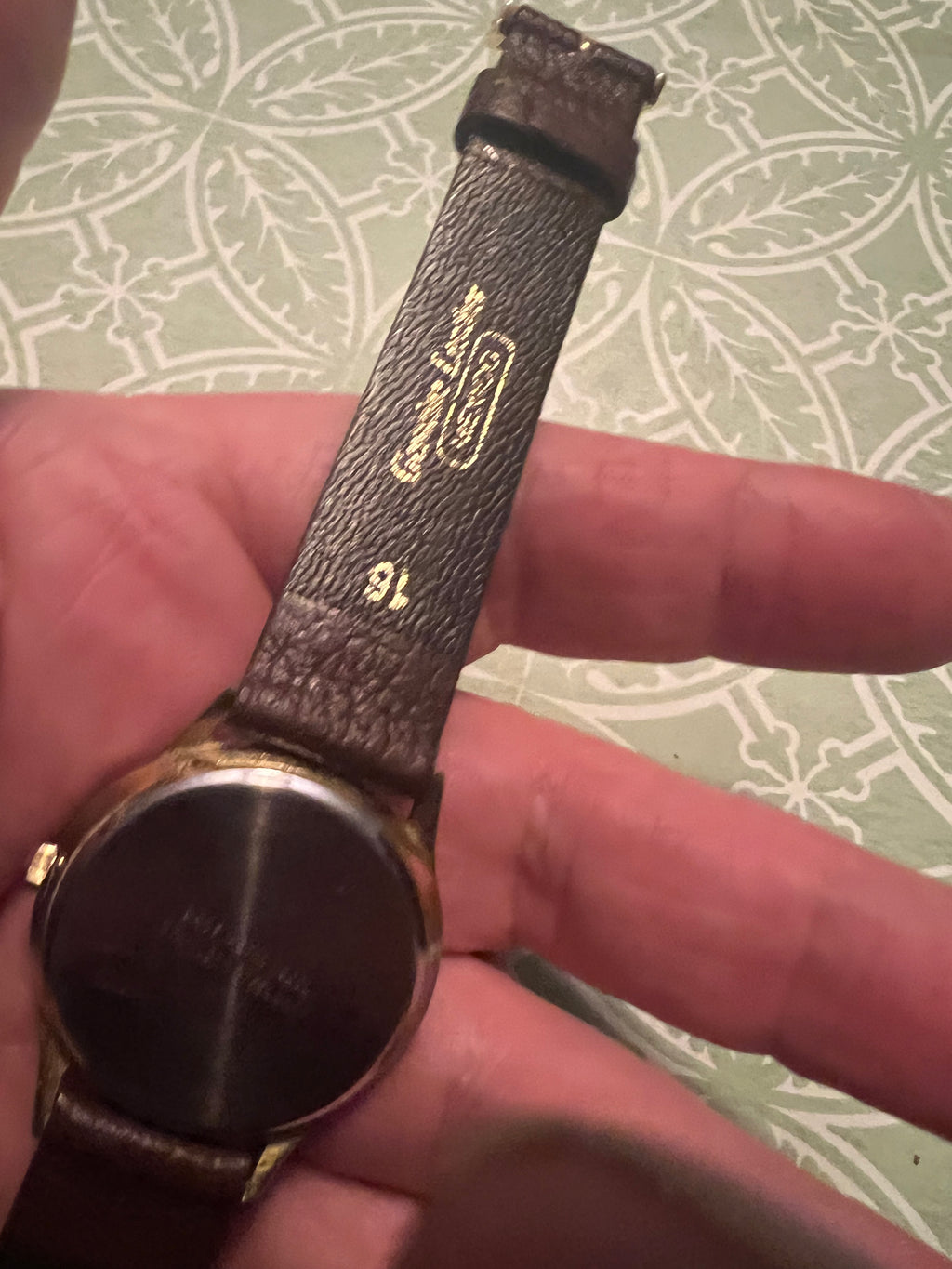 1995 ladies Forelli moon-phase watch. New battery