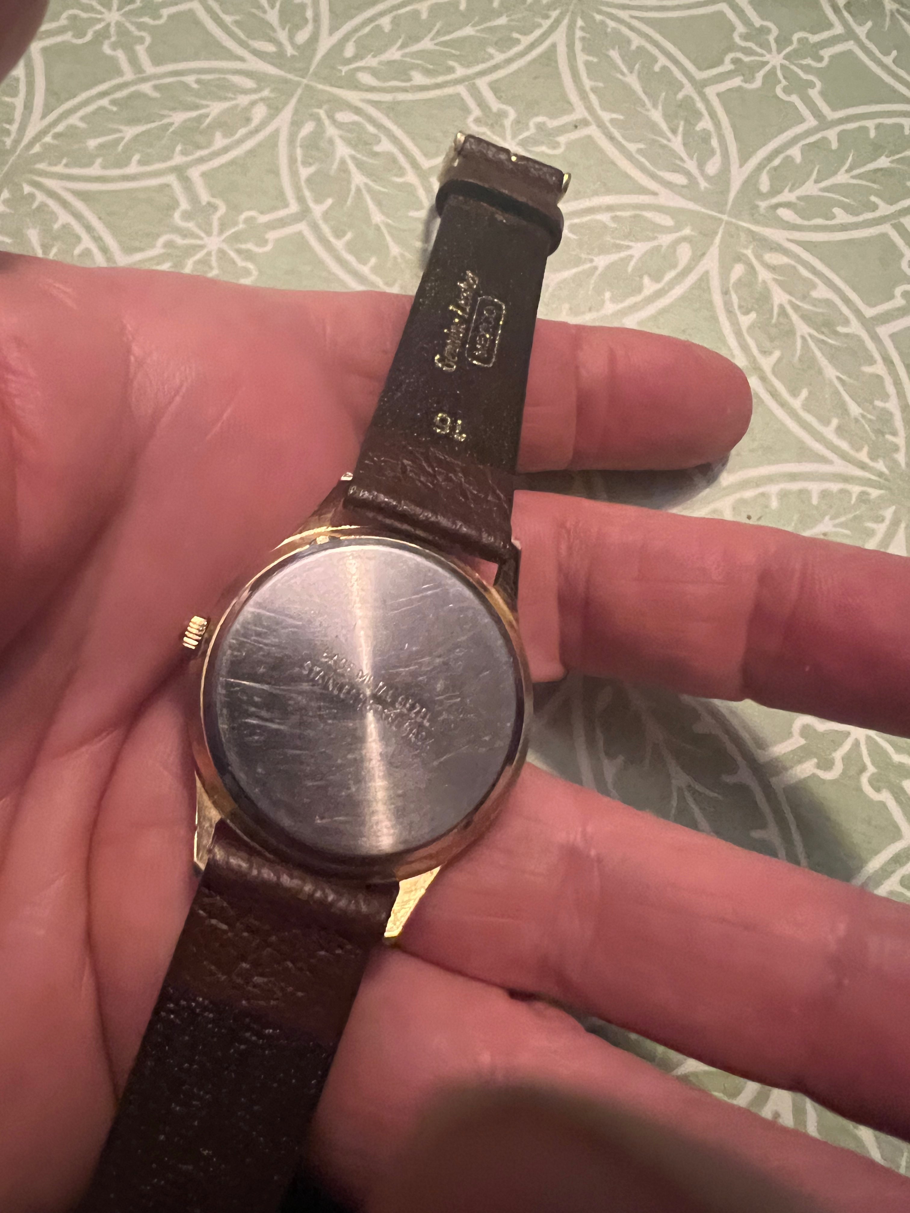 1995 ladies Forelli moon-phase watch. New battery