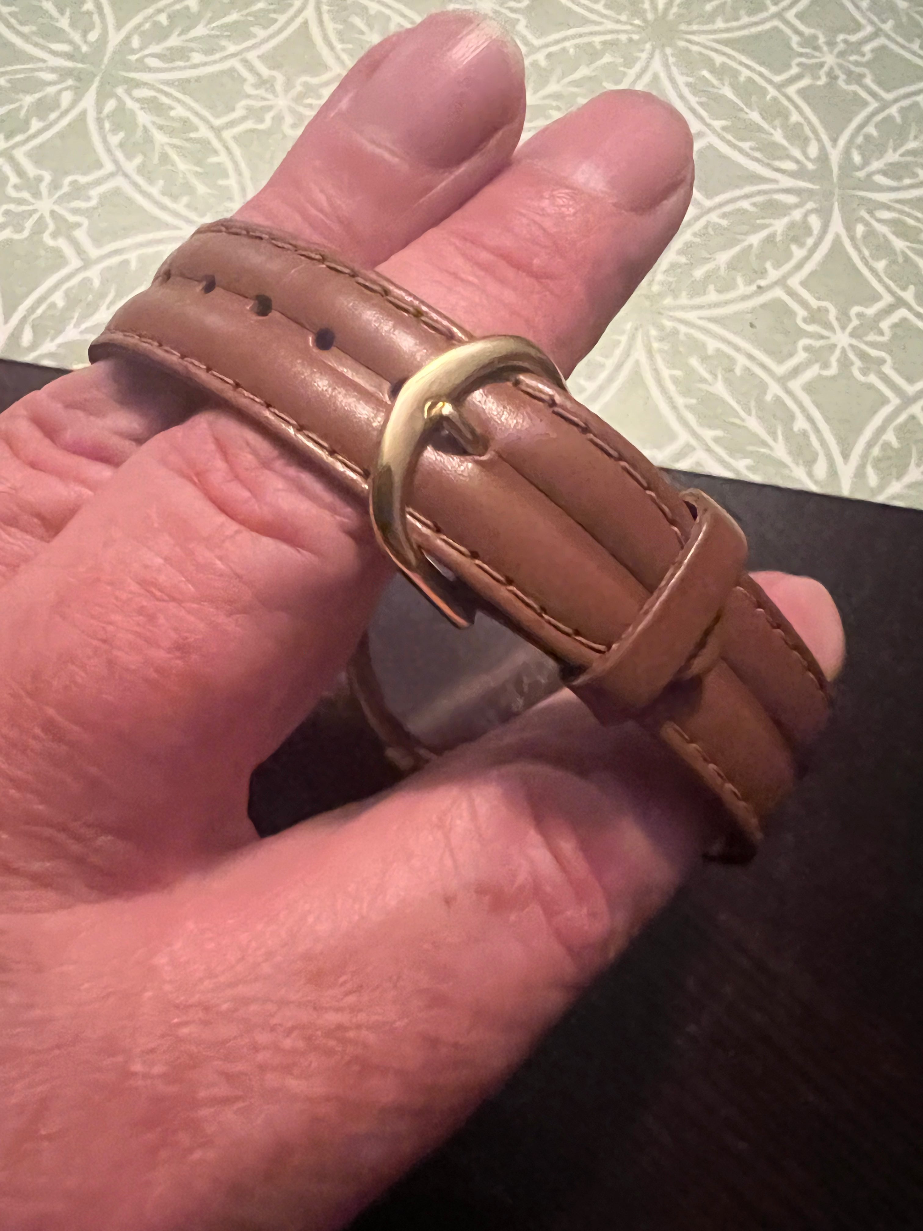 Vintage men’s Ollin dual time-zone men’s watch