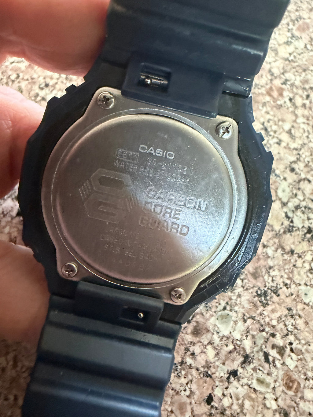 Casio G-Shock GA-2110ET Watch Earth Color Module 5611 CasiOak Battery Replaced