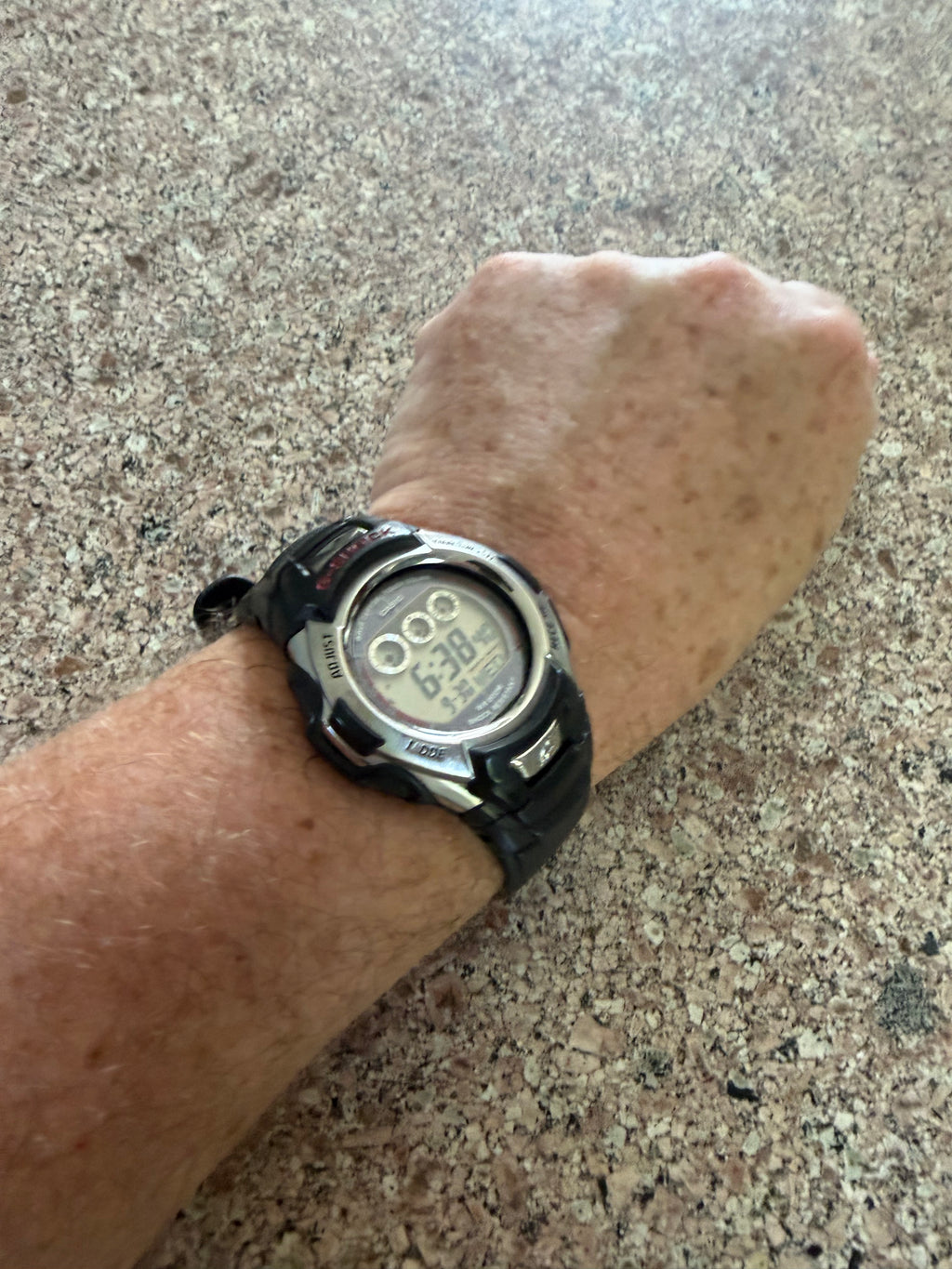 Vintage Casio G-Shock GW-500A (2688) Tough Solar Atomic Watch NEW SOLAR BATTERY!