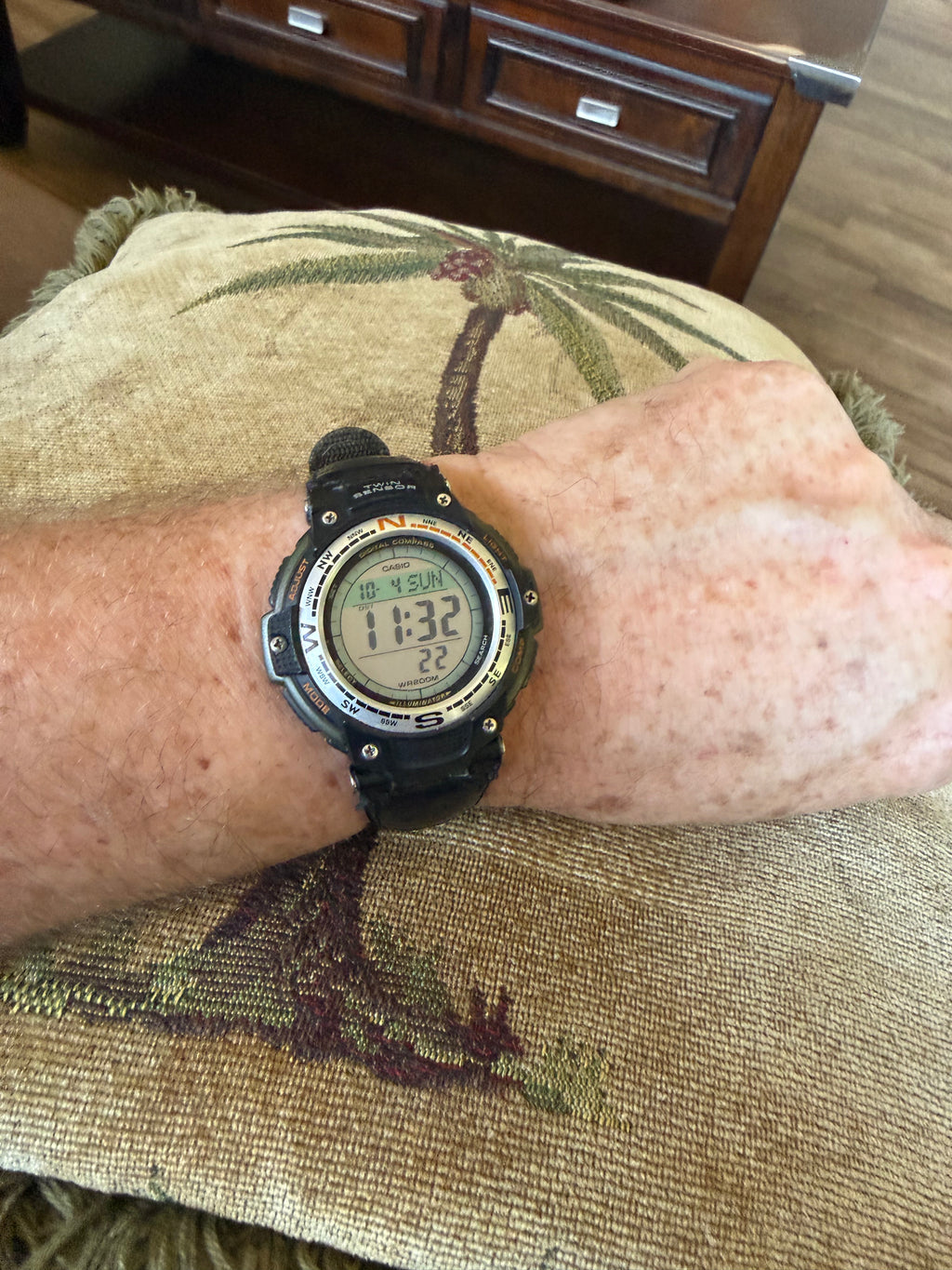 Casio OutGear SGW-100B Digital Twin Sensor Compass Thermometer WR200M Watch