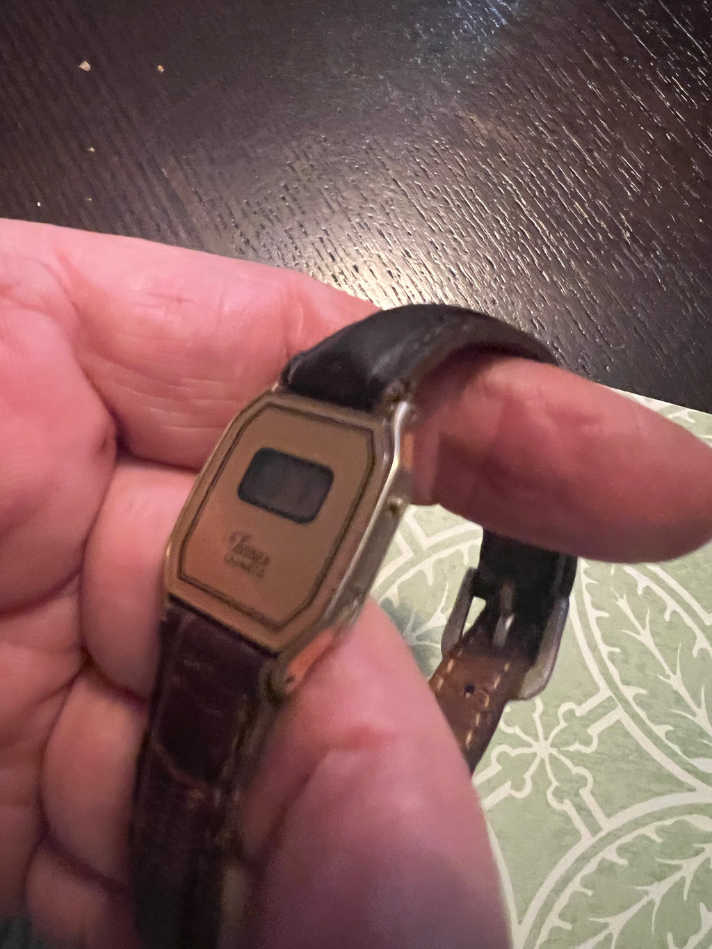 Vintage Timex T Cell Womens Digital Petite Quartz Watch New Battery Rare